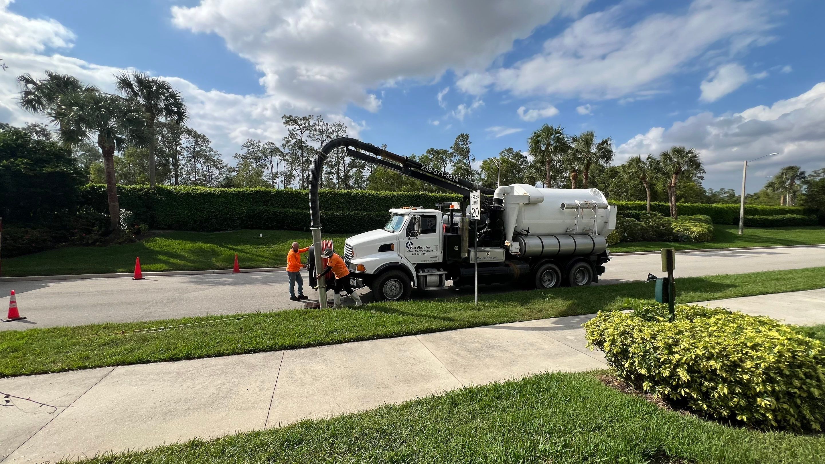 Community Stormwater System Catch Basin Cleaning by Don Mar, Inc. Storm Water Solutions