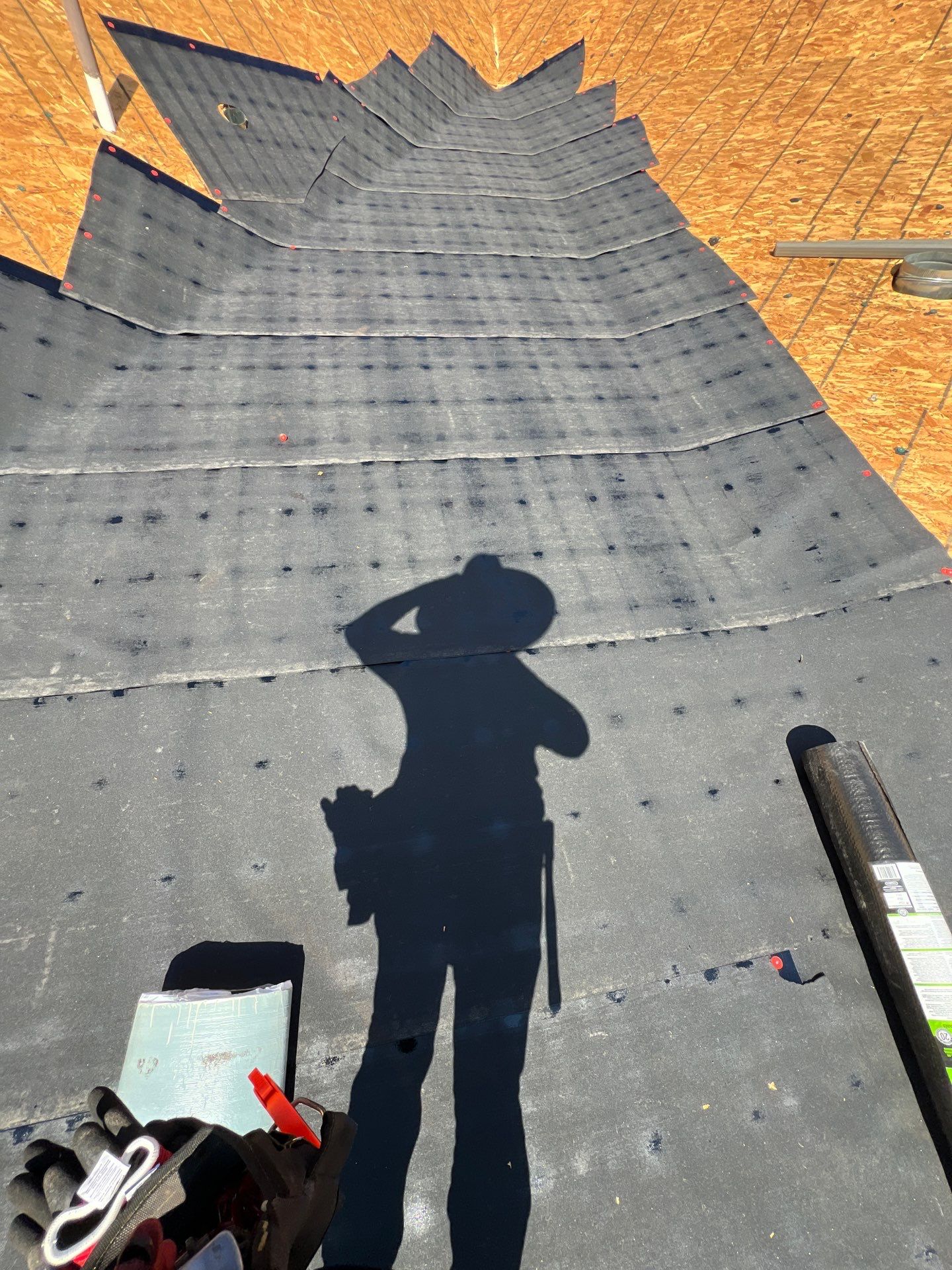 Residential Roofing Installation using Owen's Corning Duration (Lifetime) Shingles by Roof Repair Company