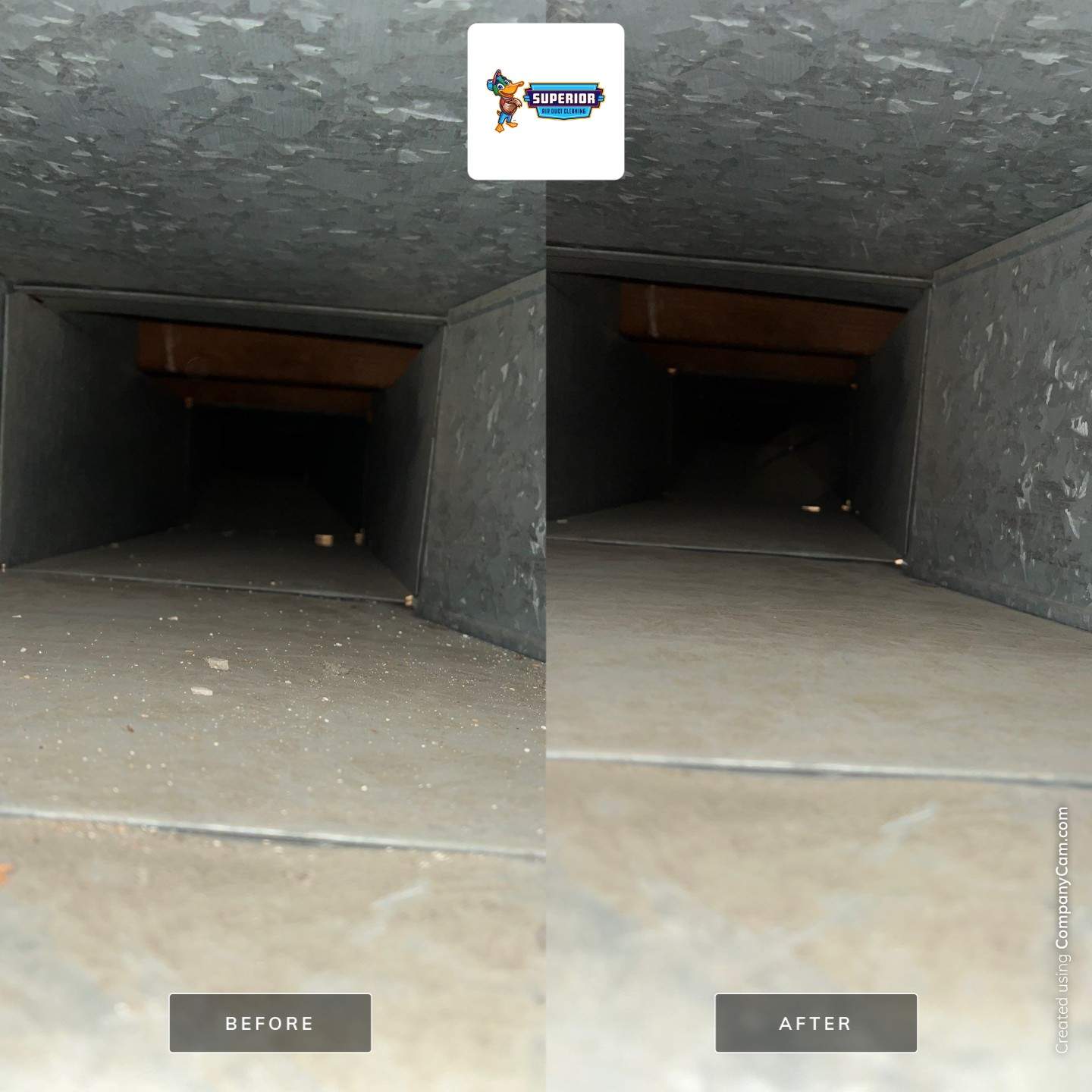 Air Duct Cleaning With a Vacuum Truck in Ellwood City, PA by Superior Air Duct Cleaning