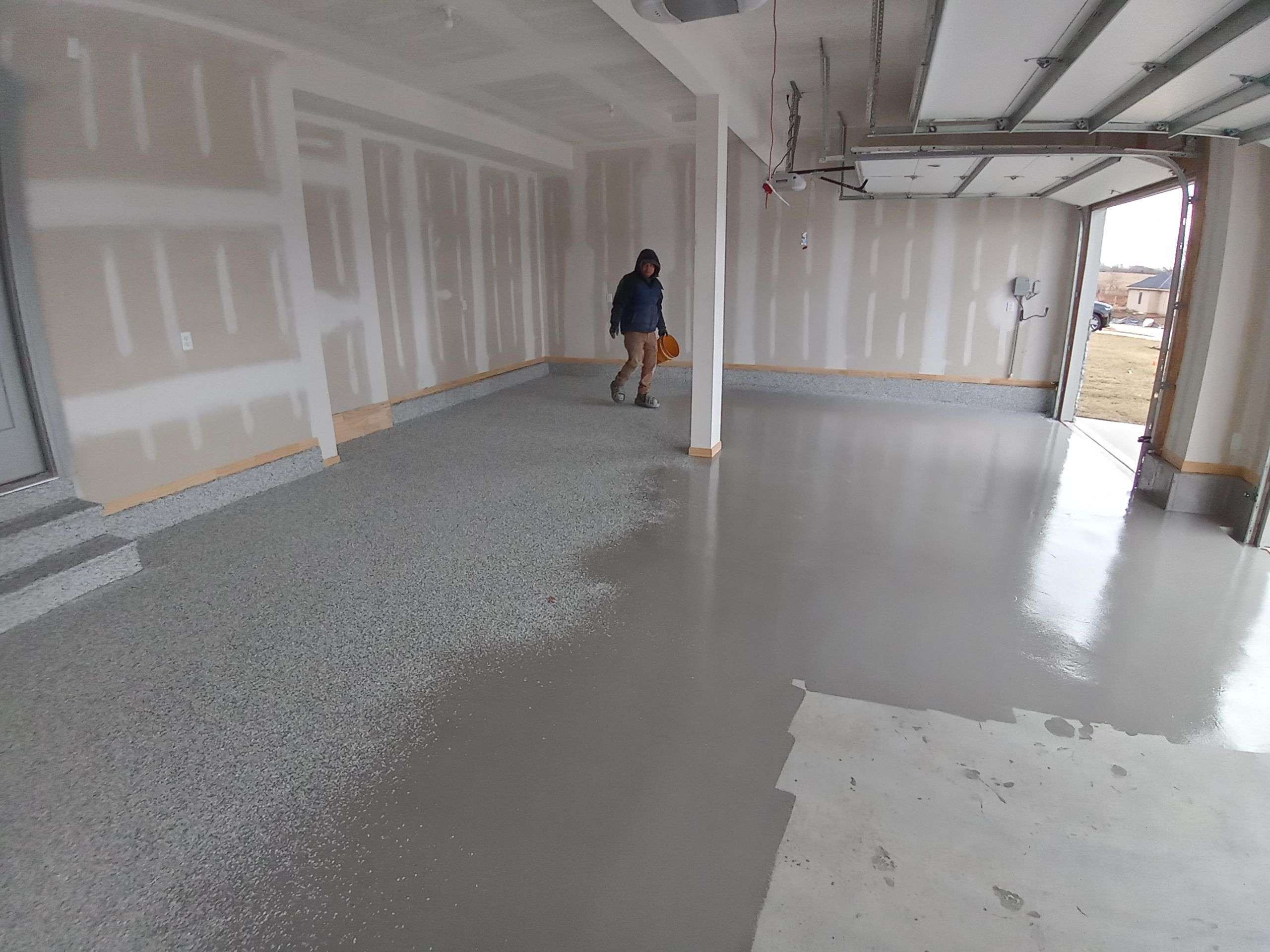 Garage using Tidalwave by Select Painting, Coatings & Garage Cabinets