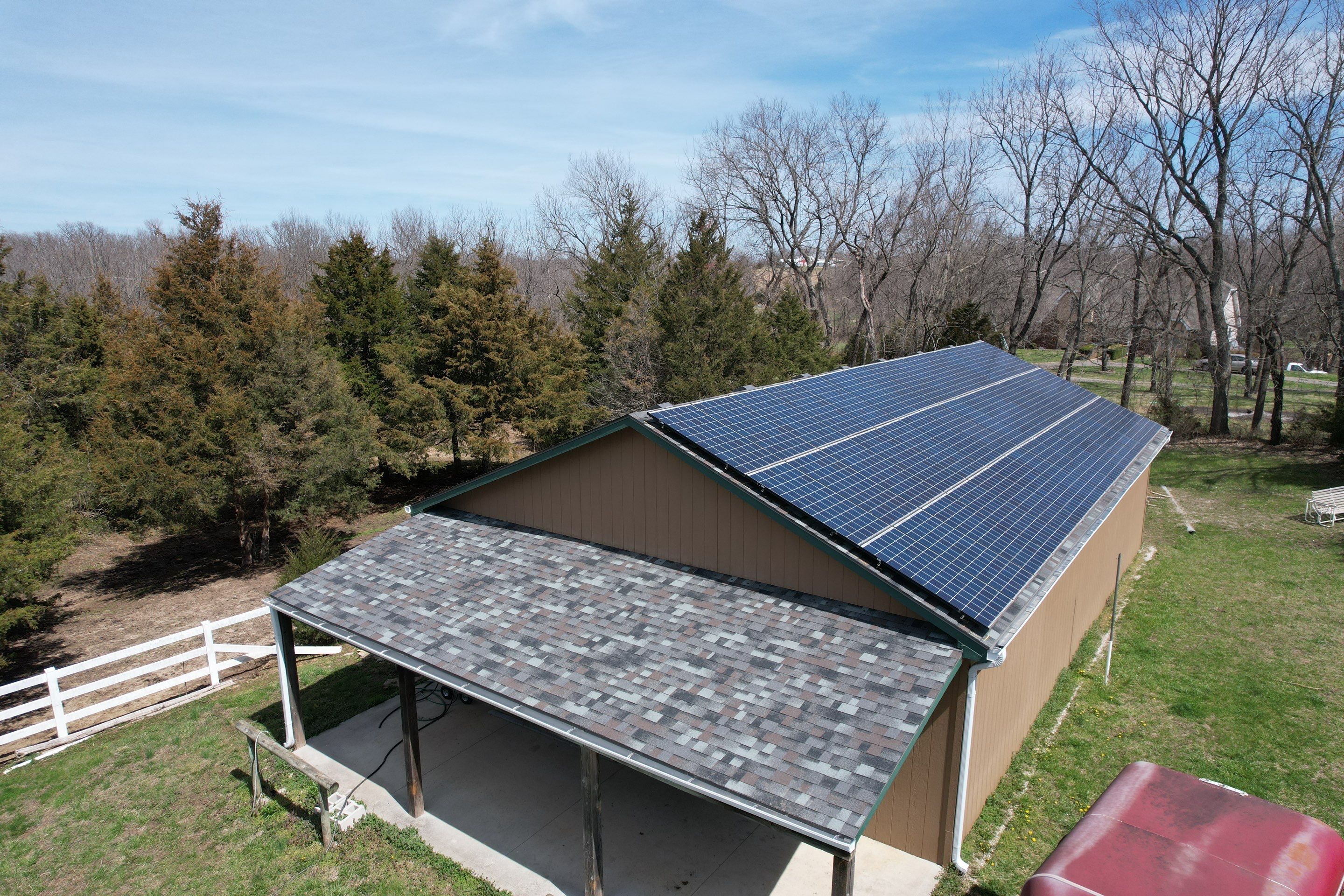 Project in Eudora by HT Roofing & Construction, INC