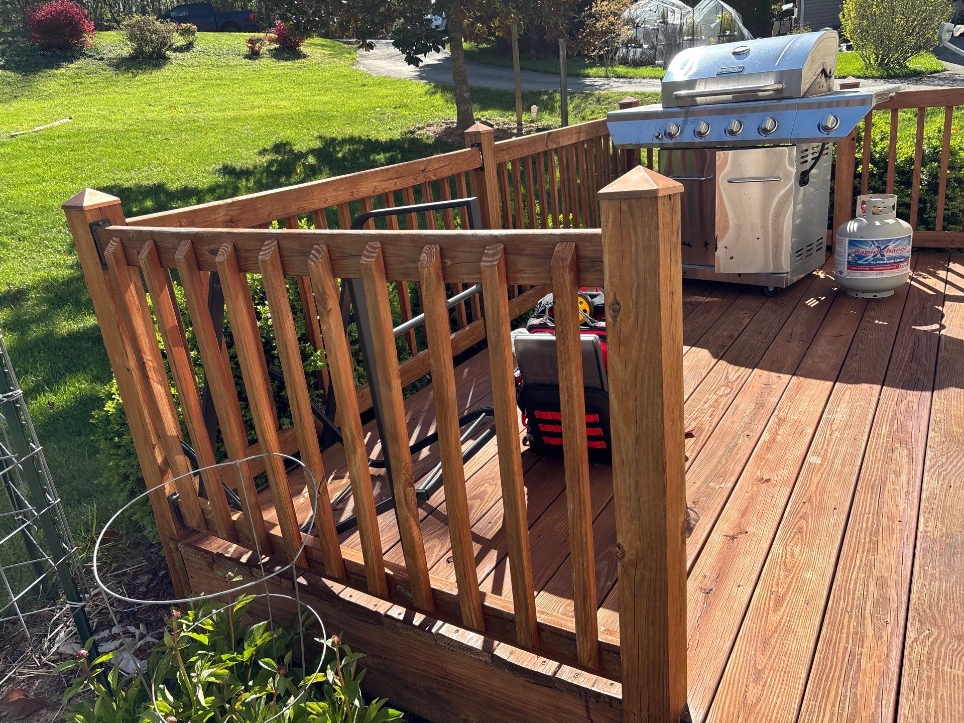 Deck Repair using Carpentry and Wood Seal by DuraSeal
