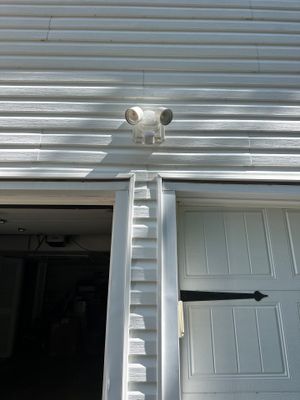 Exterior Security/Motion Light Installation