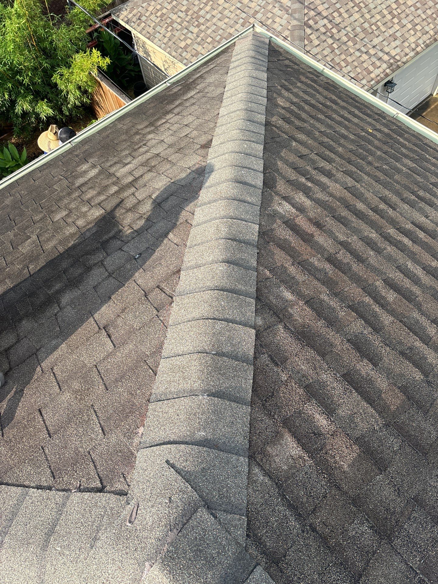 Hail Damage using Owen's Corning Duration (Lifetime) Shingles by Roof Repair Company