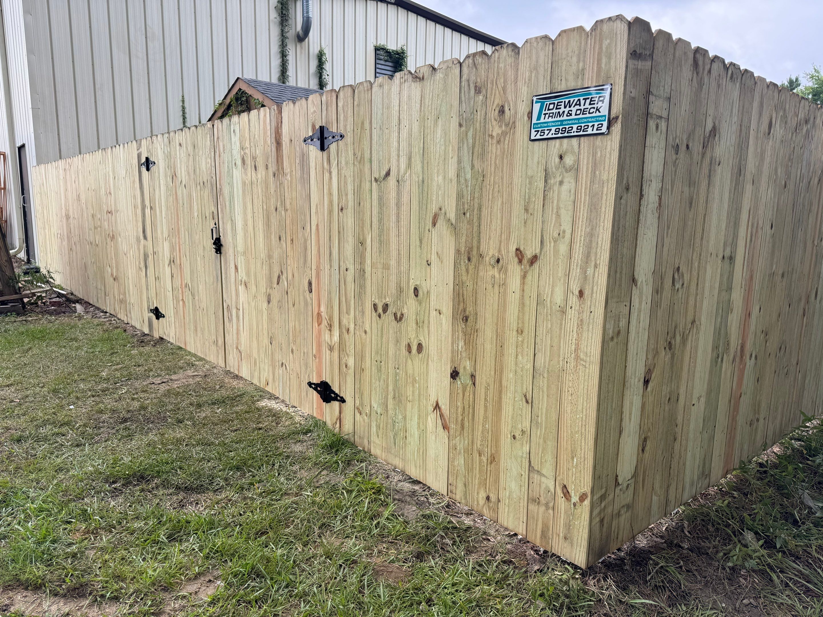 Warmth & Strength in Wood by Tidewater Fence