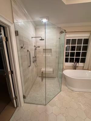 Master bathroom renovation
