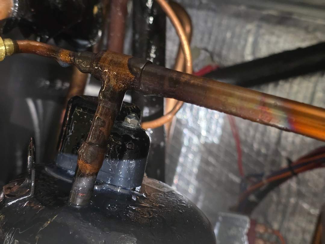 AC Refrigerant Line Leak Repair — Marblehead MA by FAGONE MECHANICAL
