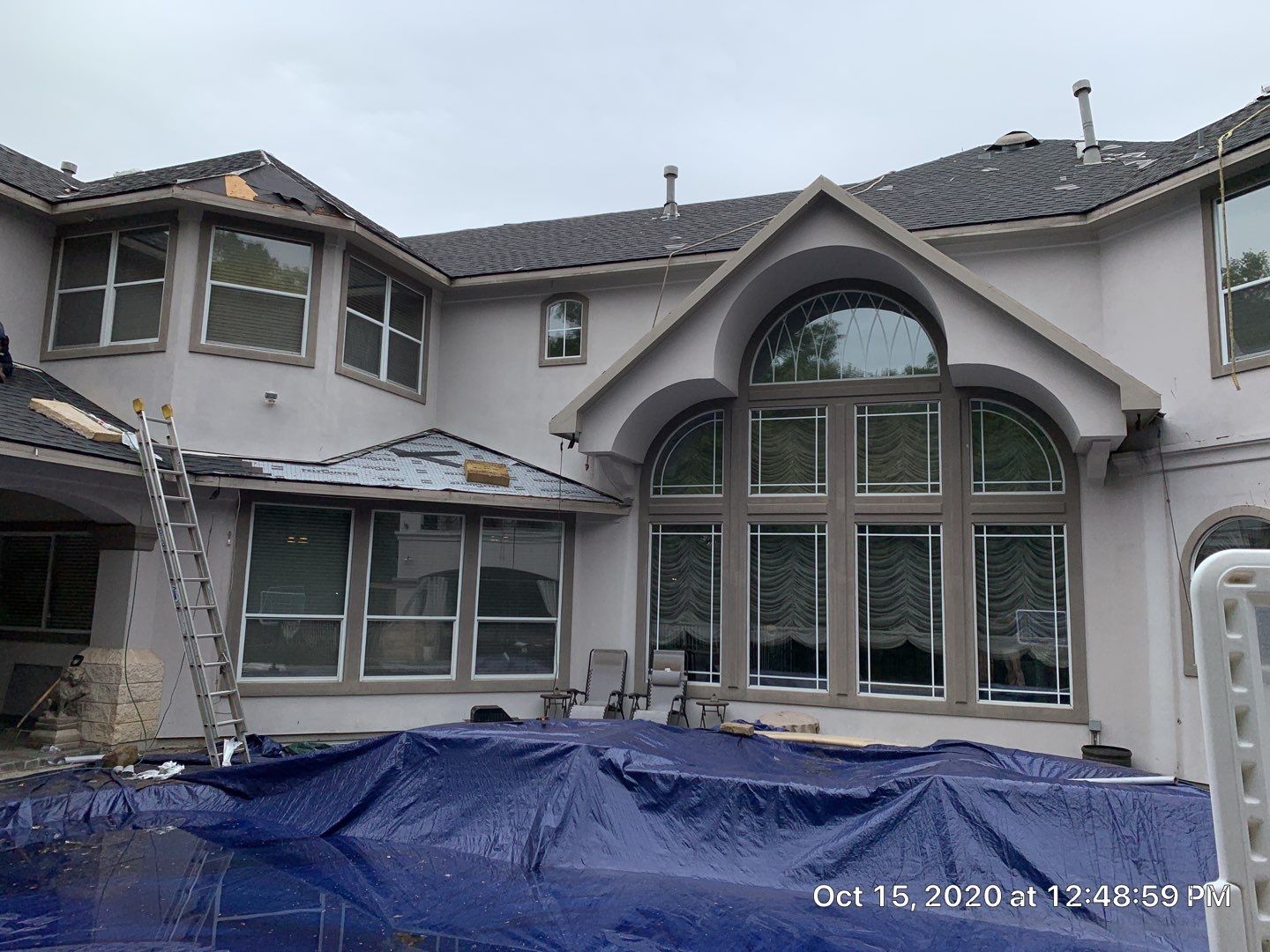 Large Custom Estate Roof Replacement in Arlington by First United Roofing & Construction