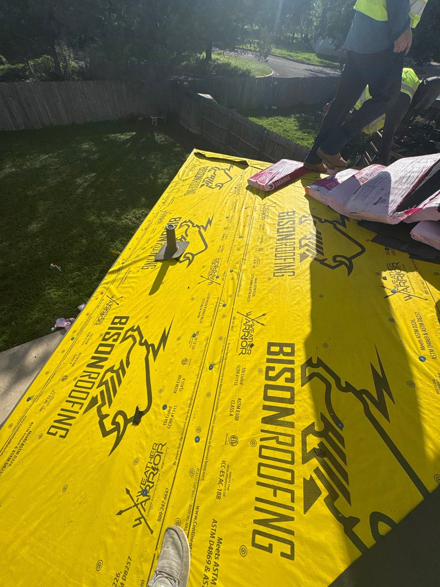 Full Roof San Antonio by Bison Roofing  