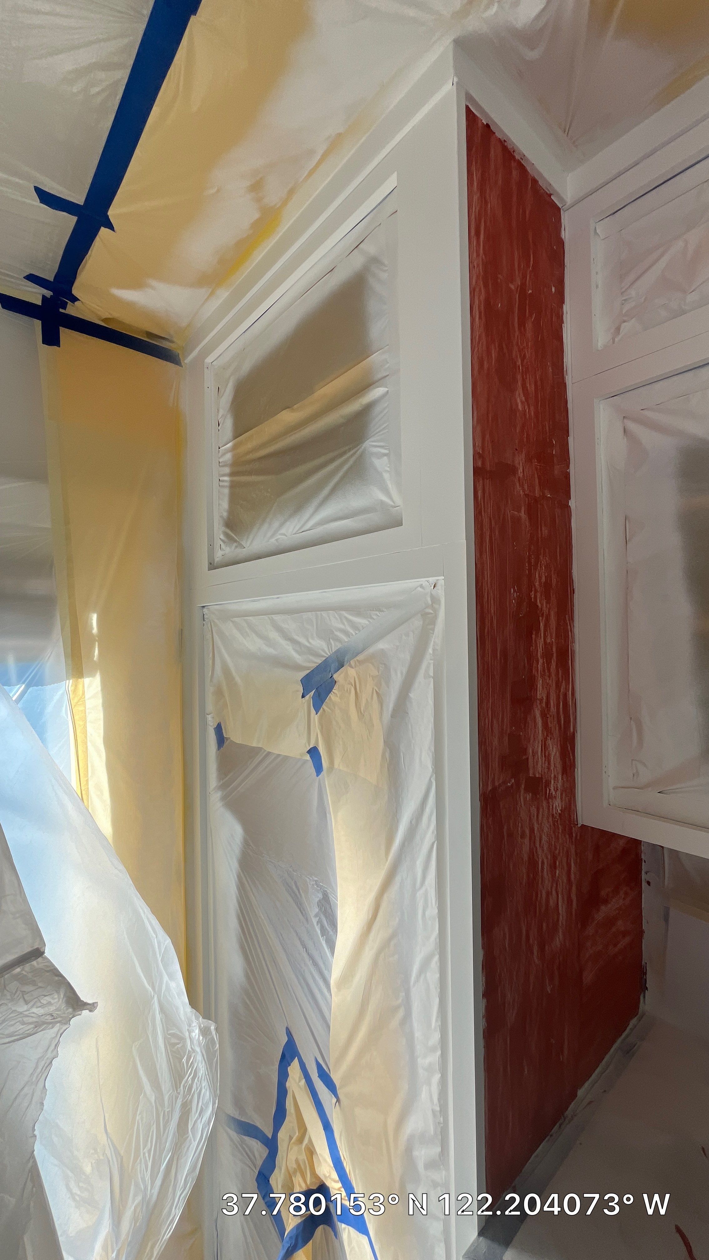 Custom Cabinet Painting  by Herrera’s Bay Area Painting inc.