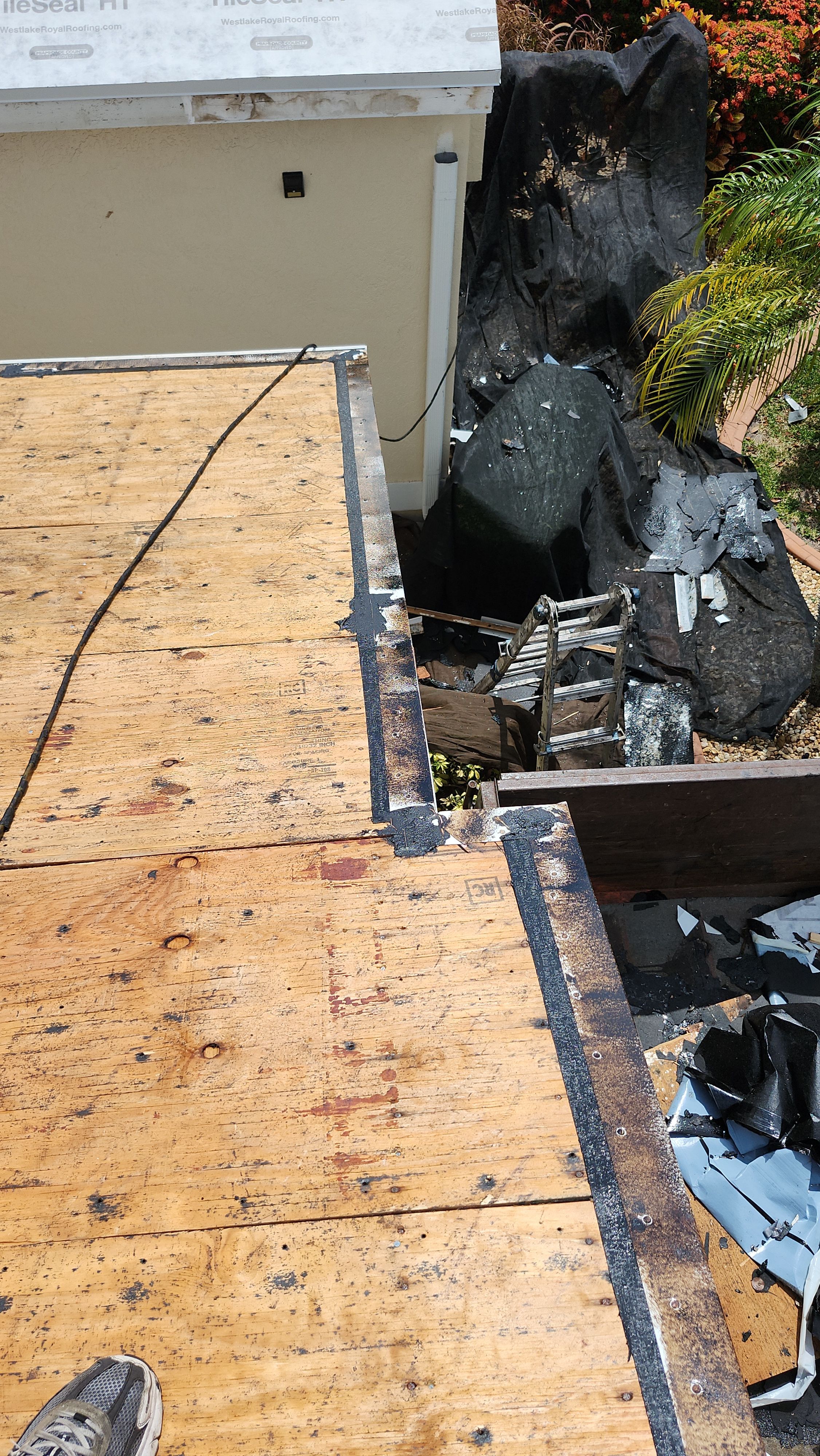 New Barrel Tile Roof Installation and Decking Repair in Boynton Beach by Aastro Roofing