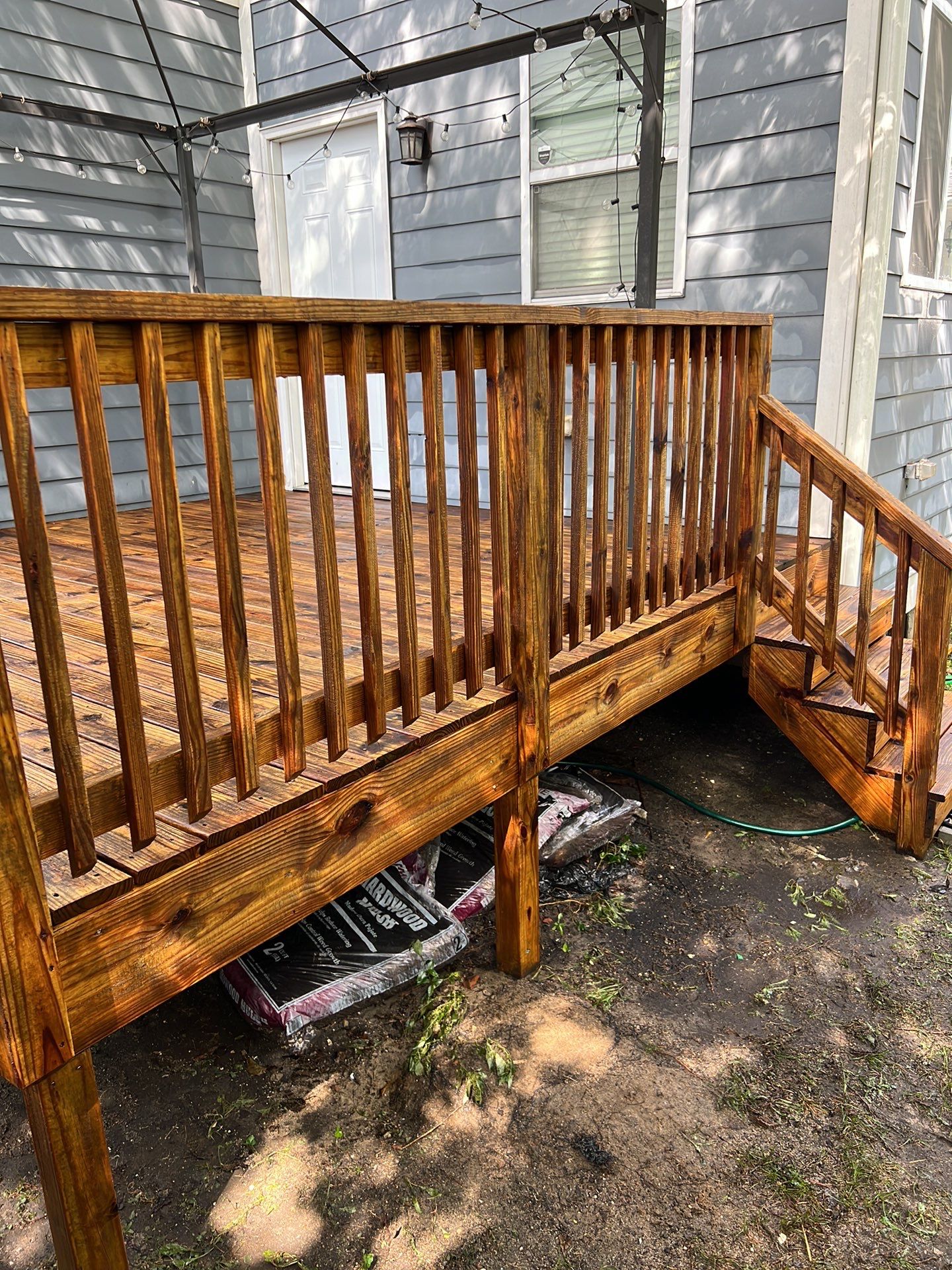 Weathered Deck using Wood Sealant by DuraSeal