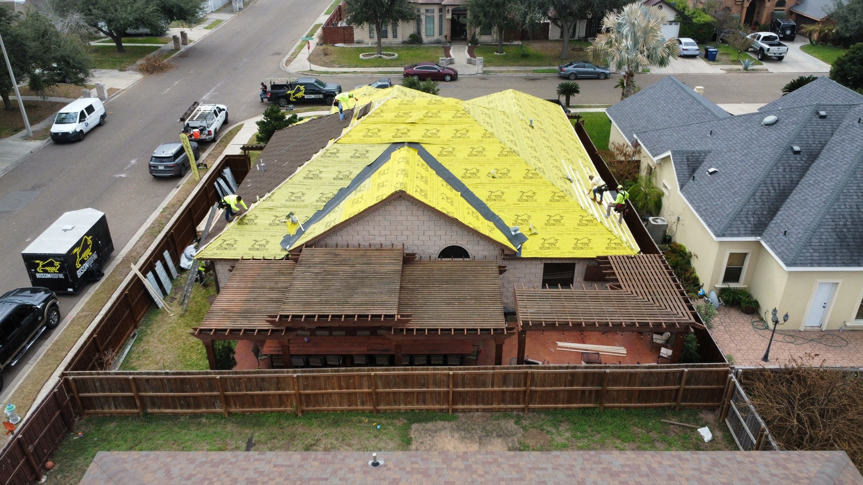 Decra Tile Roof Replacement  by Bison Roofing  
