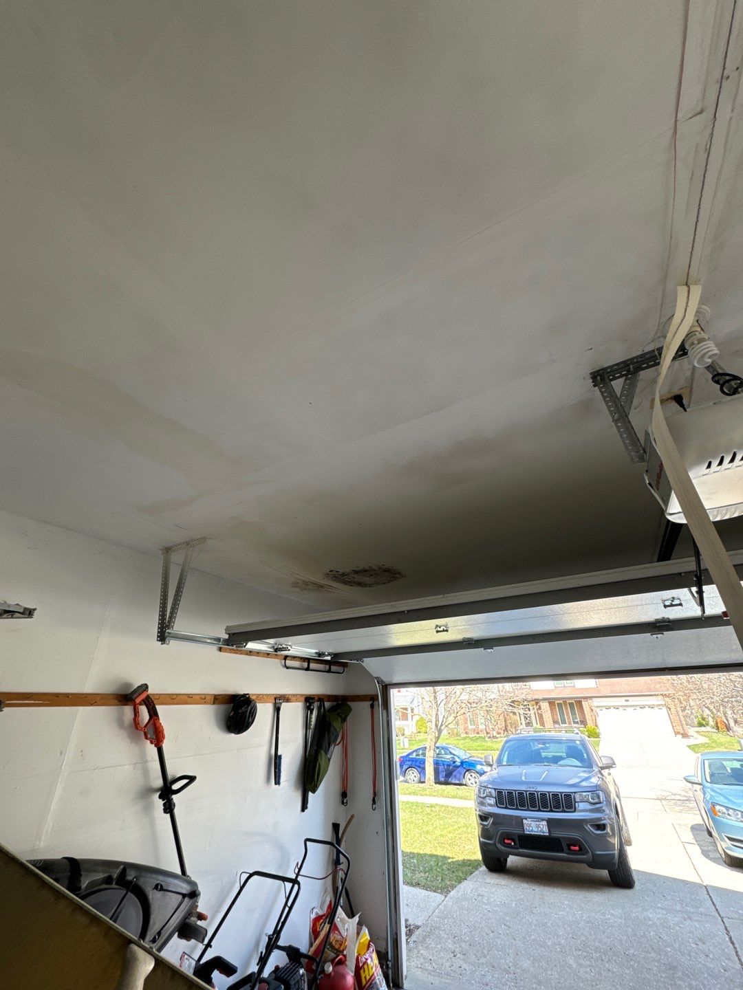 Garage Ceiling Water Damage/Mold Remediation by Chicagoland Water Medics