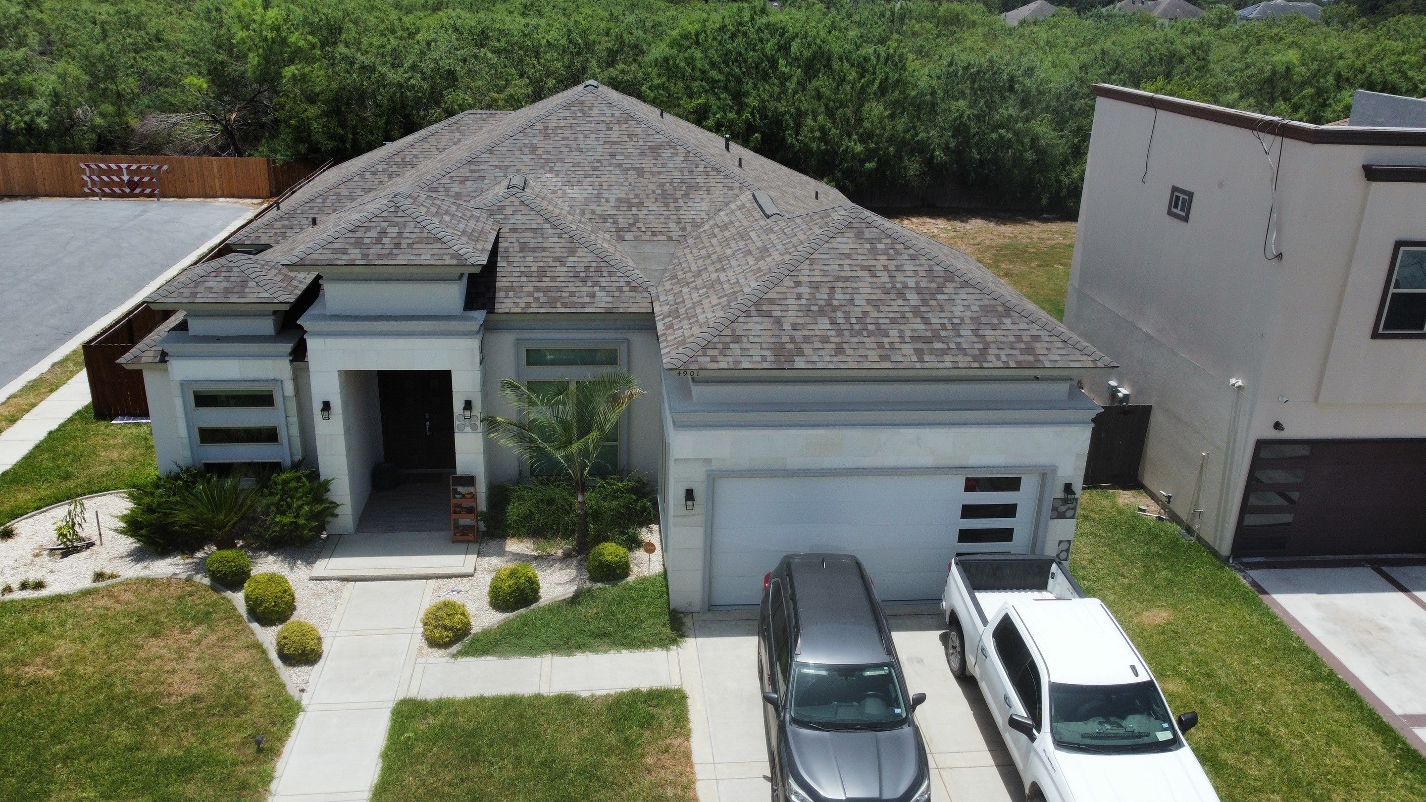 McCallen Roof Project by Bison Roofing  