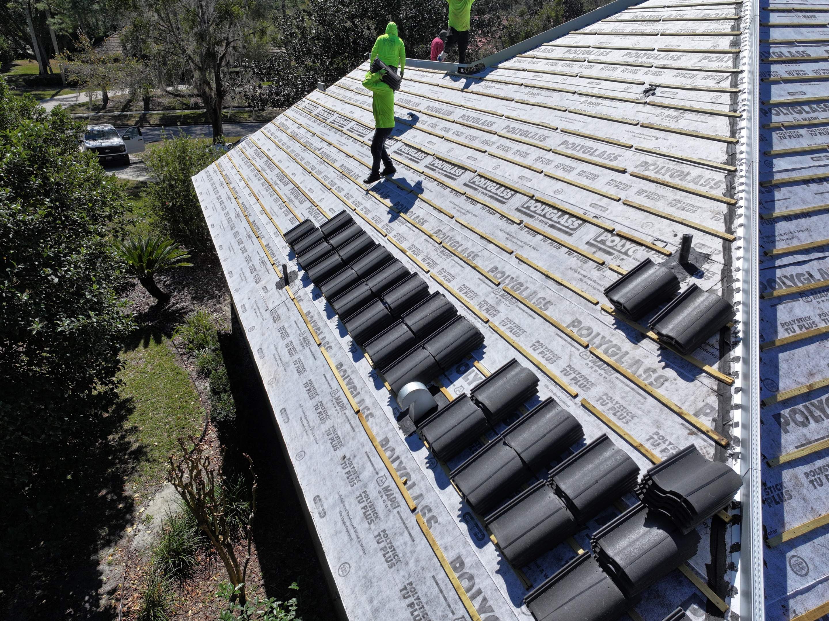 Eagle Barrel Tile - Lake Mary Florida  by David Patrick Roofing
