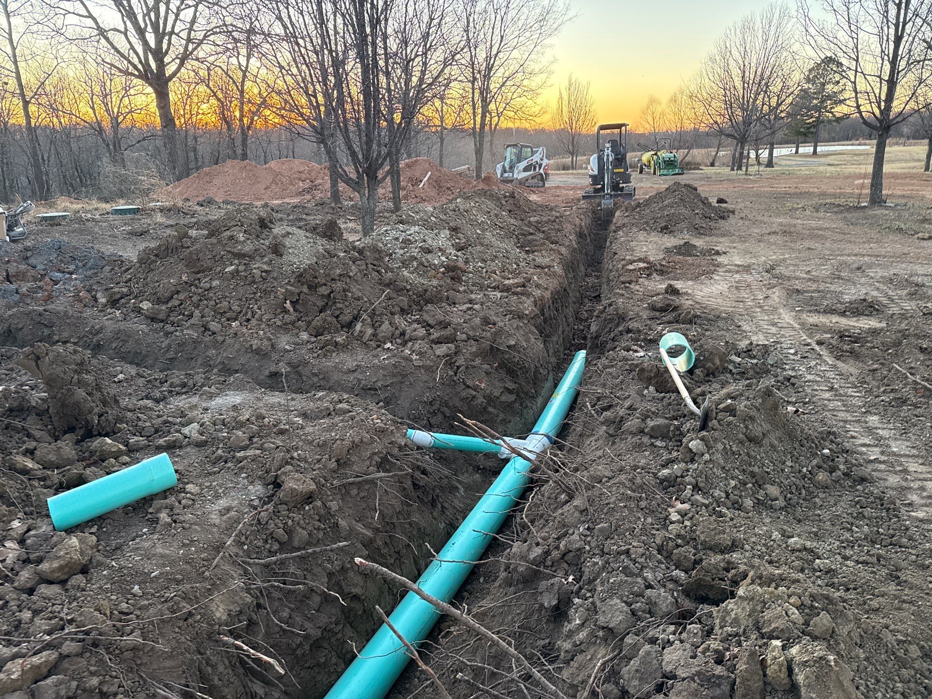 Project in Bixby, OK New construction  by BA Lawns and Landscaping LLC 