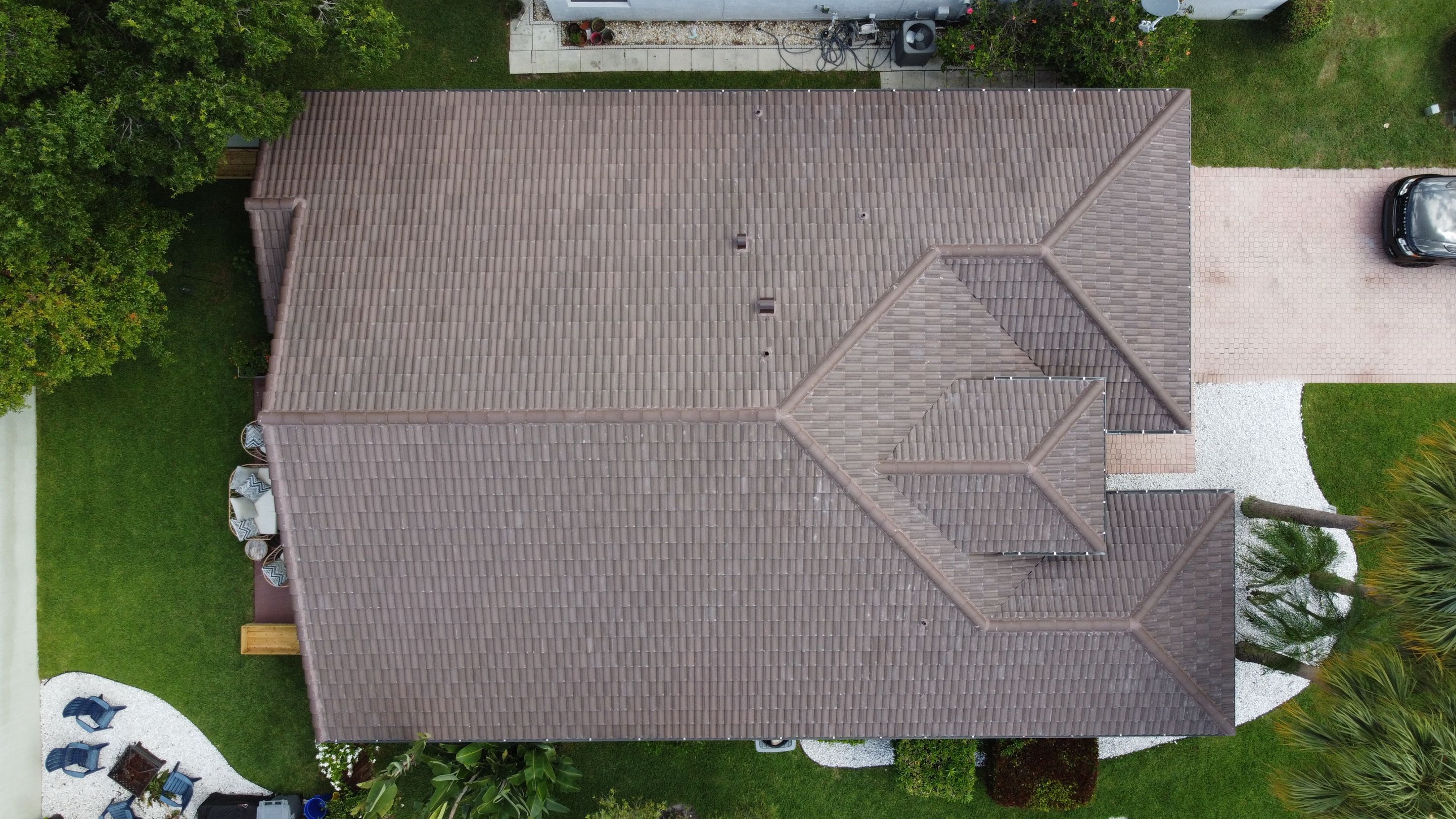 Residential Roofing Installation using Eagle Roofing Tile by BLUES BROTHERS ROOFING