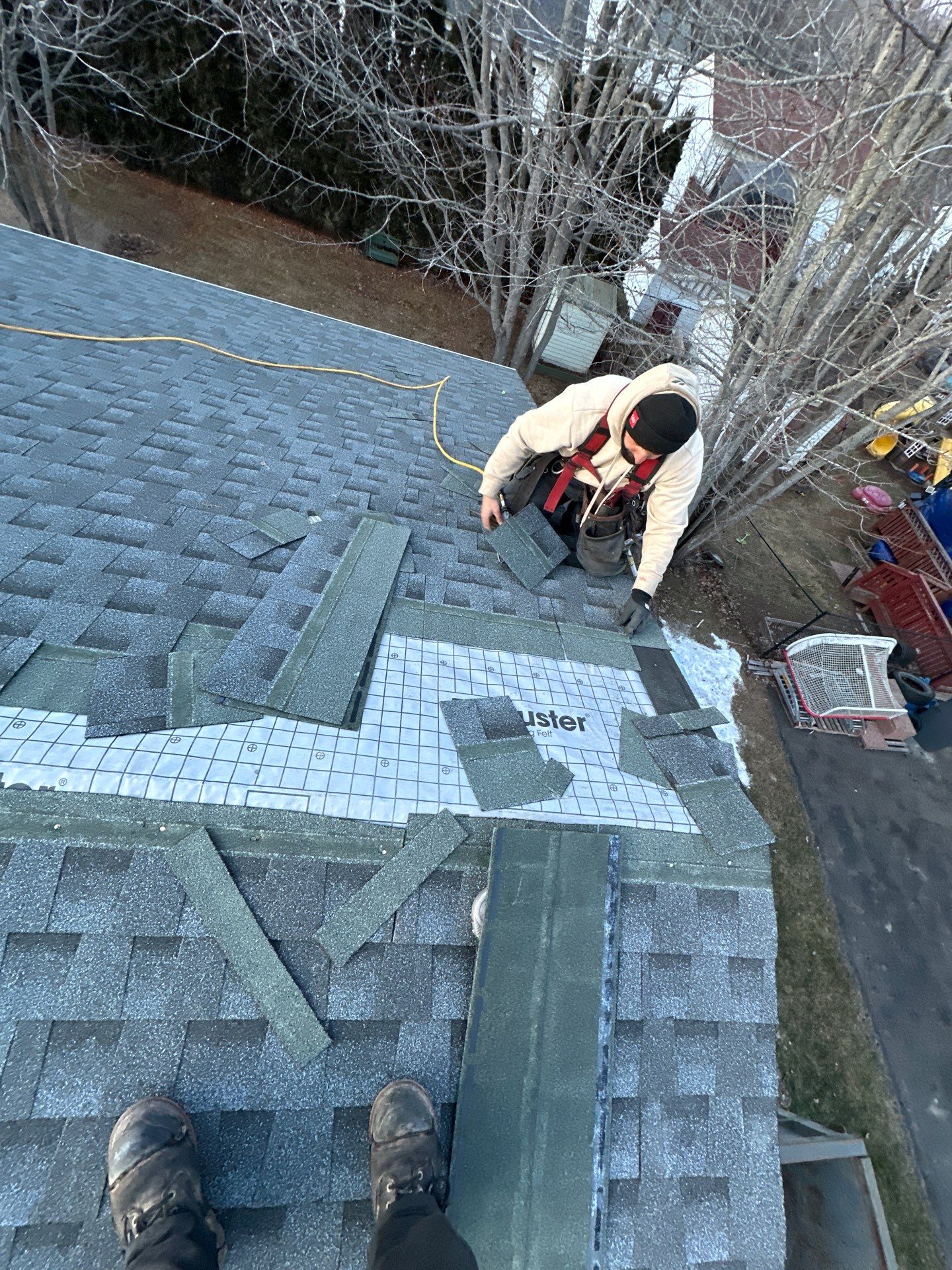 Residential Roofing Installation using Asphalt GAF HDZ by Artisan Roofing & Home Improvements Inc.