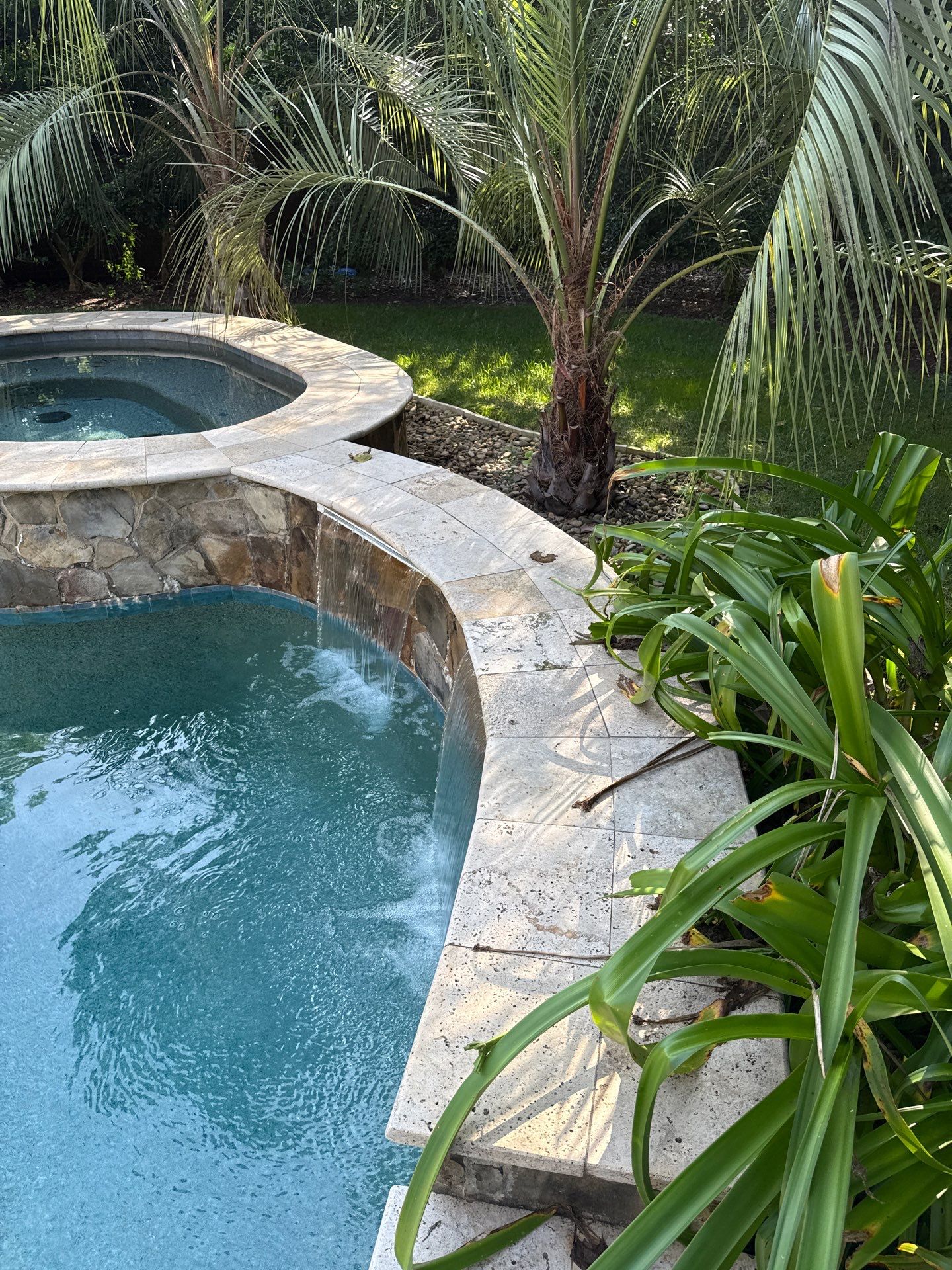 Pool Pavers using Concrete Sealant by DuraSeal