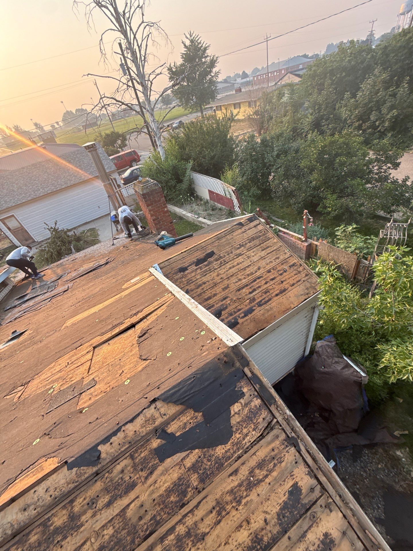Parma Residential Roof Replacement with Gray Architectural Shingles by Olive Roofing