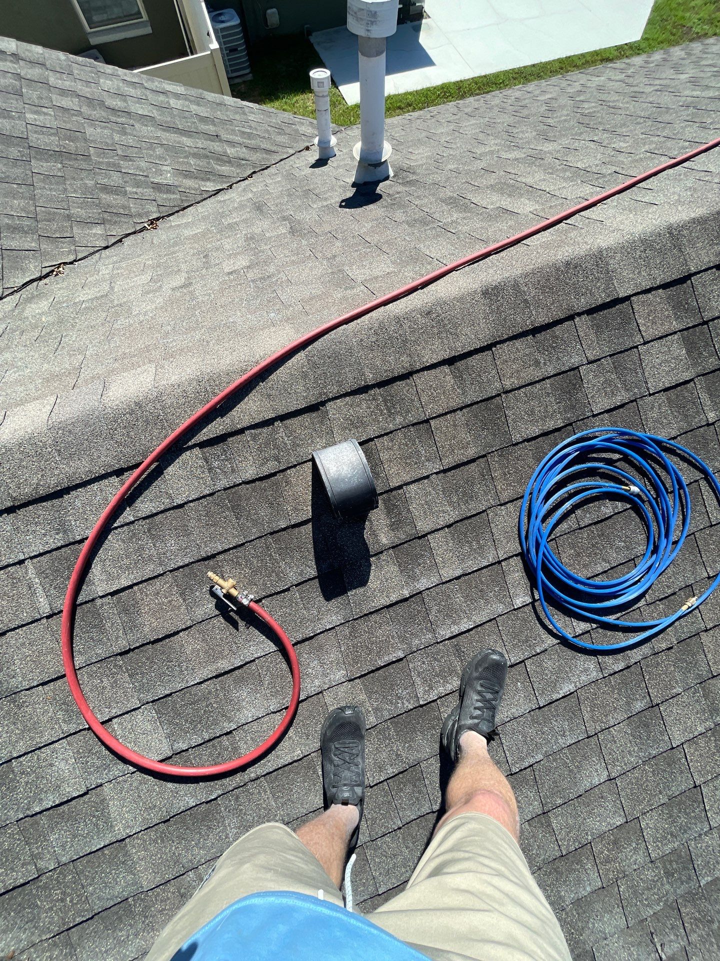 Dryer Vent Cleaning & Roof Termination Correction — Clermont by Hygienic Air, Inc