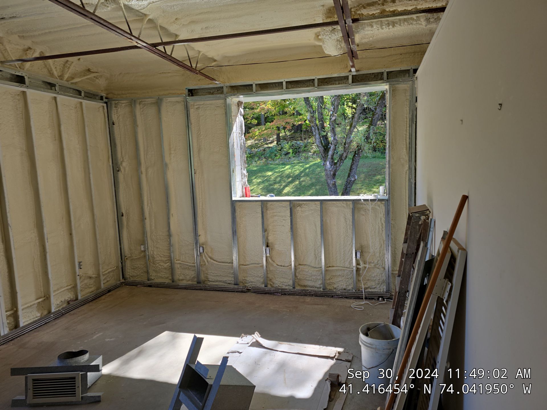 Spray Foam Insulation using Closed Cell Spray Foam by NYS Foam & Energy