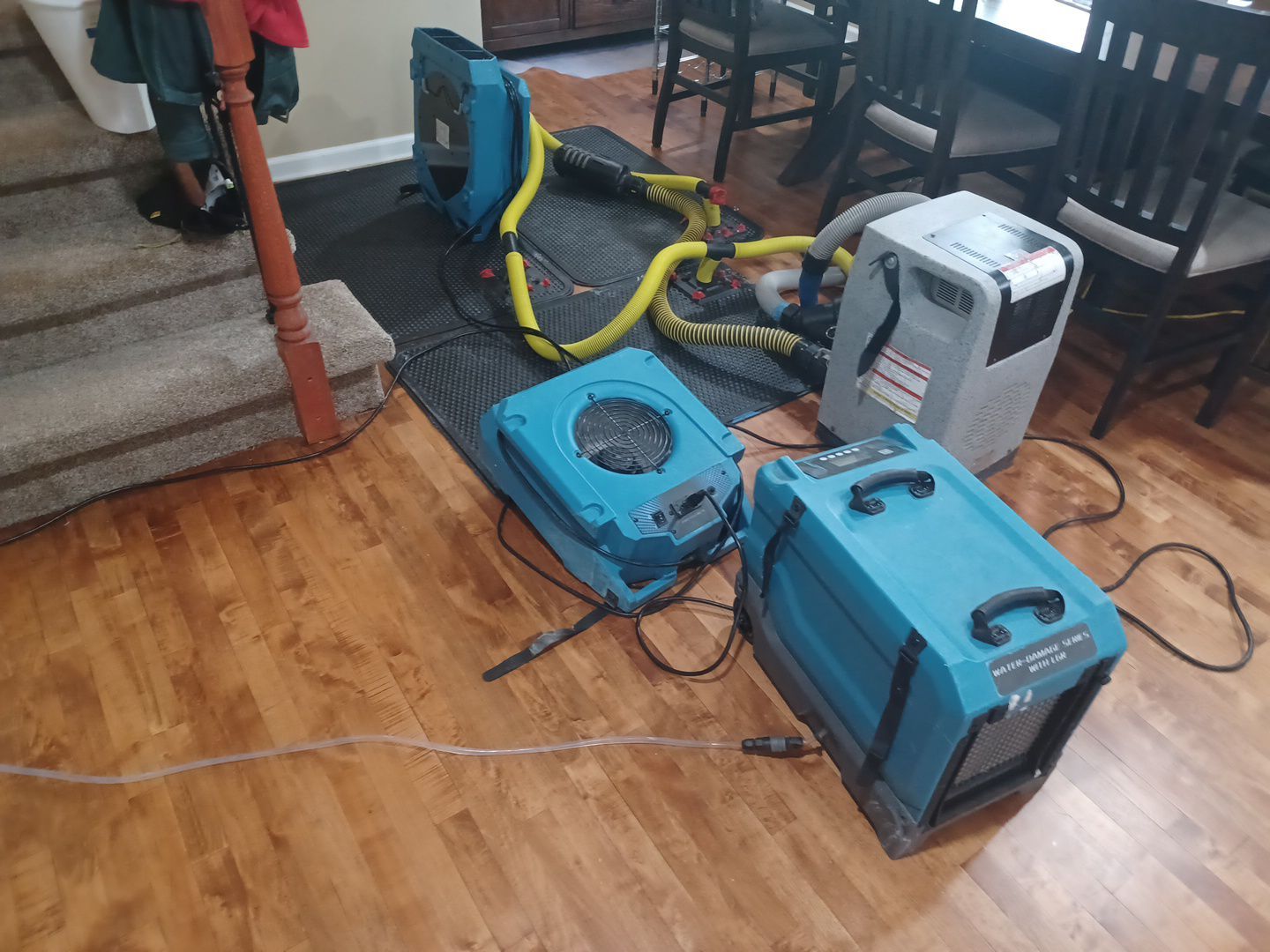 Project in West Bloomfield by EzDry Water Mitigation & Property Restoration