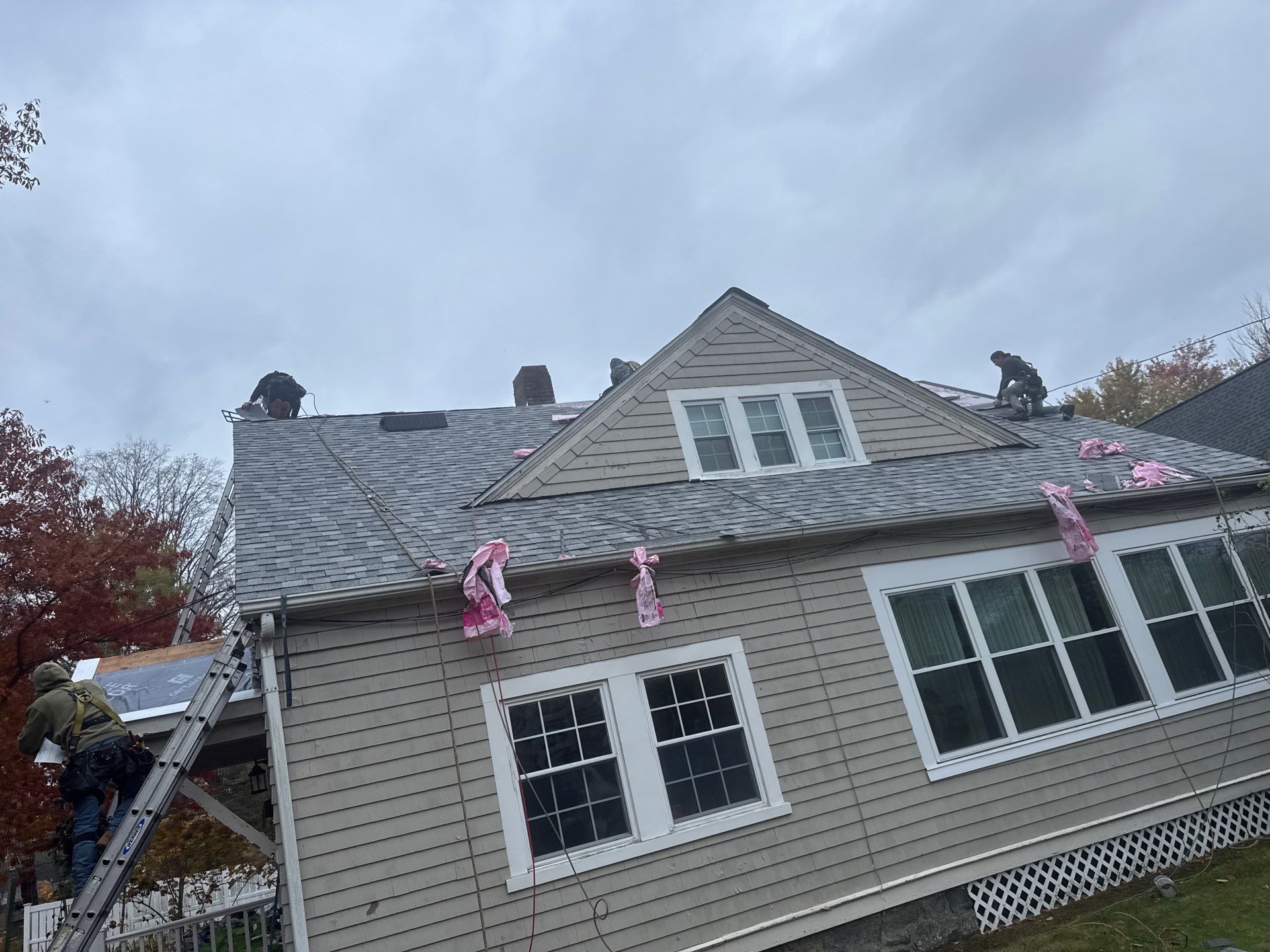 Ayer Church Complete Roof with Code-Compliant Overlay & Dual Chimney Restoration by Mighty Dog Roofing of Greater Middlesex County