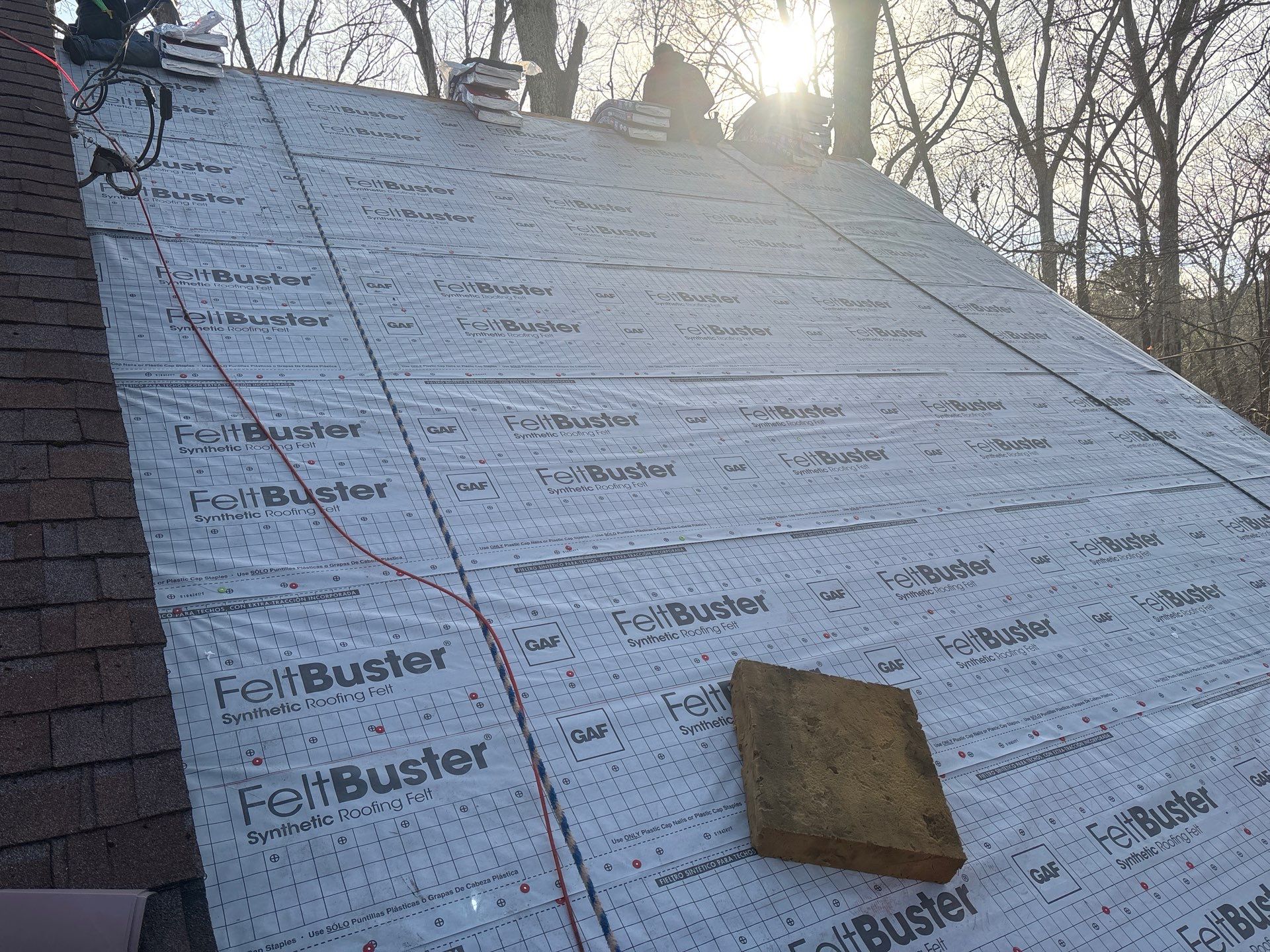 Roof replacement by Deerfield Roofing LLC