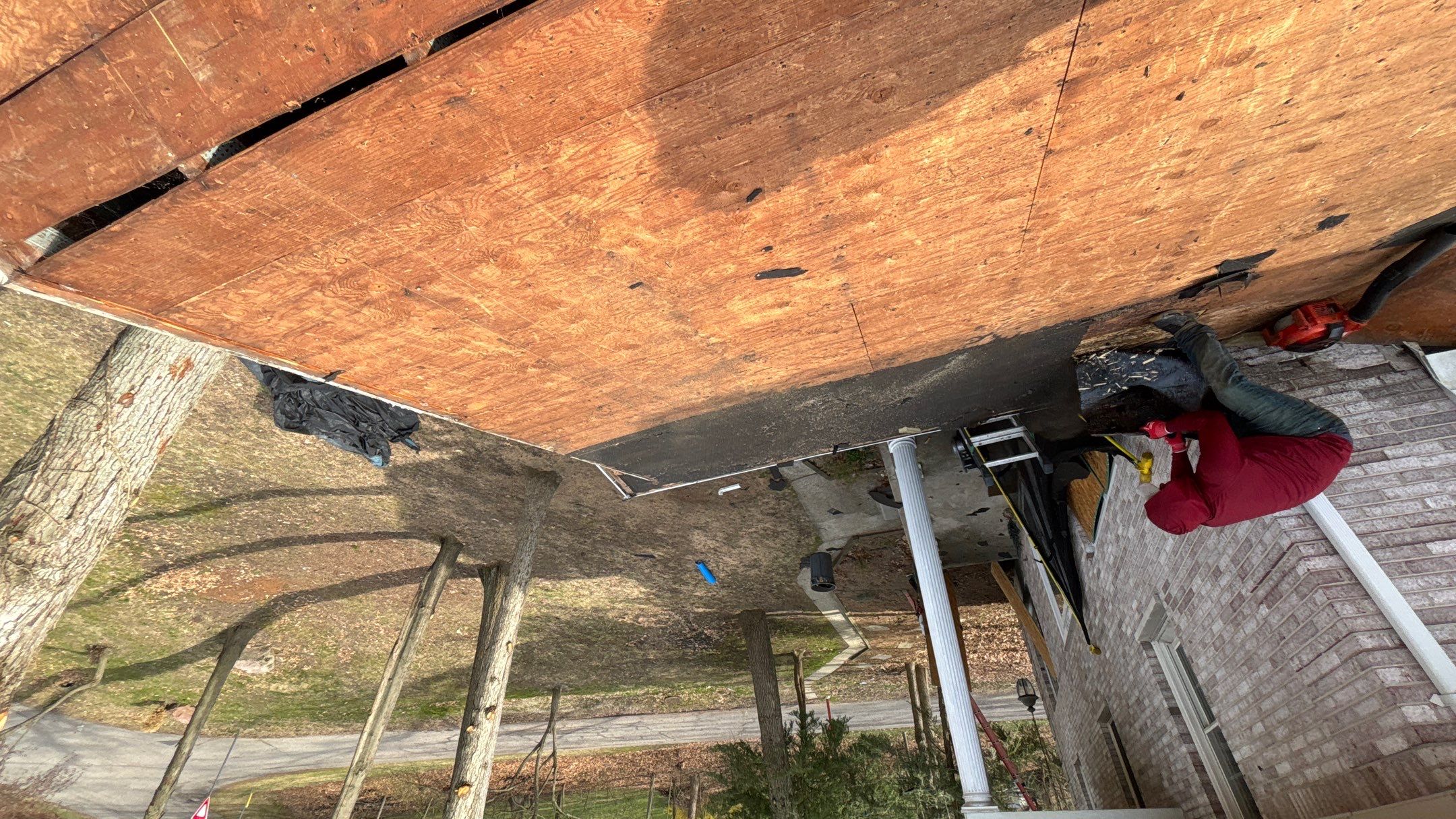 Roof Replacement using CertainTeed Landmark Moire Black by 180 Contractors