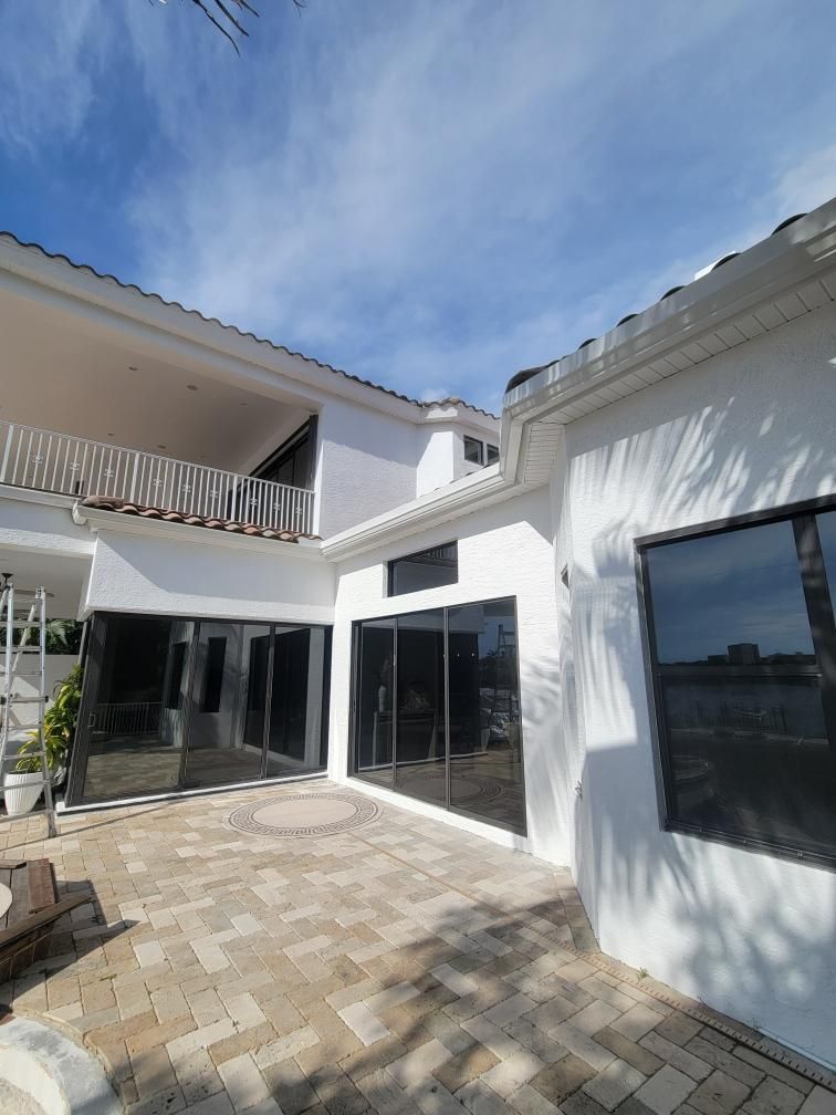 Custom Downspouts with Splash Guards in Sarasota FL by Gutter Professors