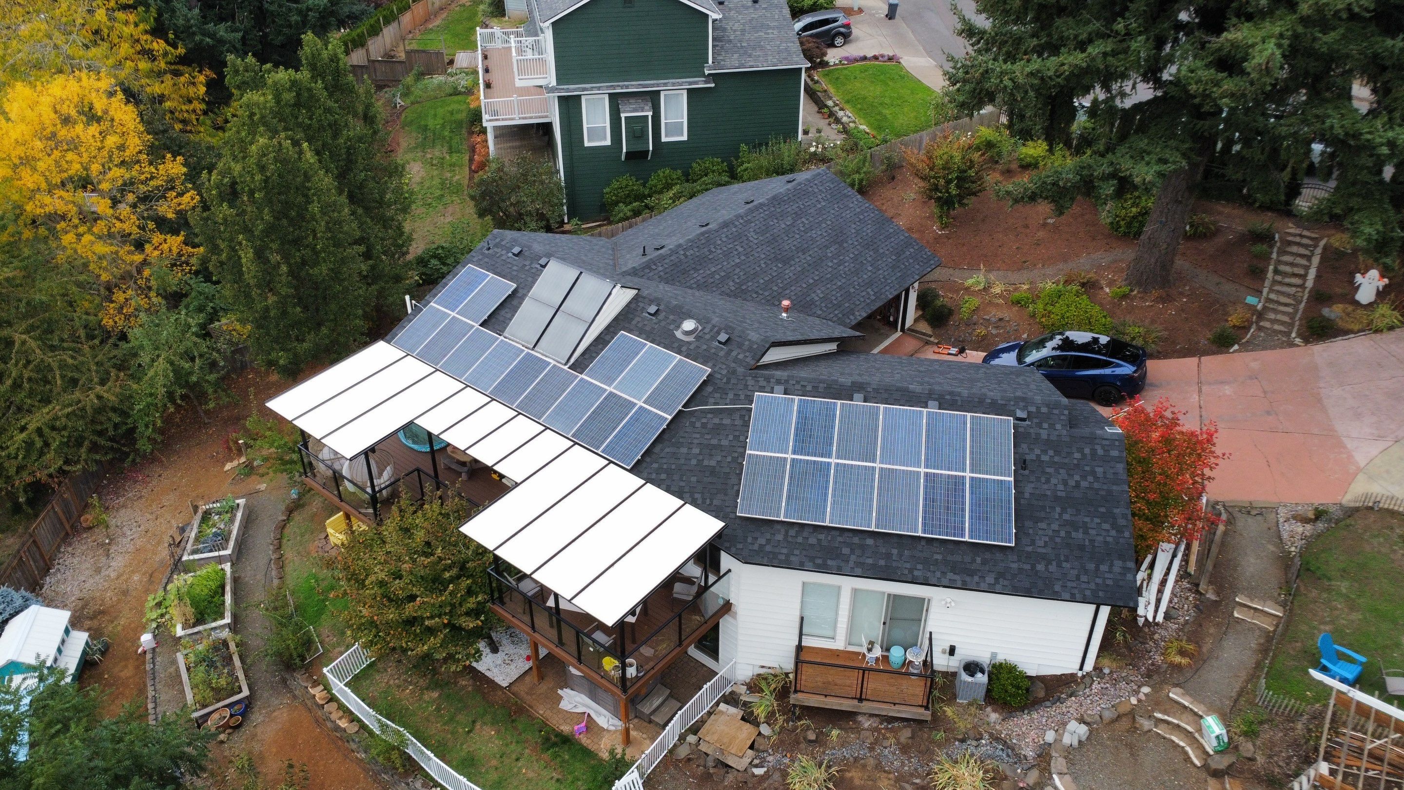 Granite Black Residential Roof Replacement by Orezona Building & Roofing Company, Inc.