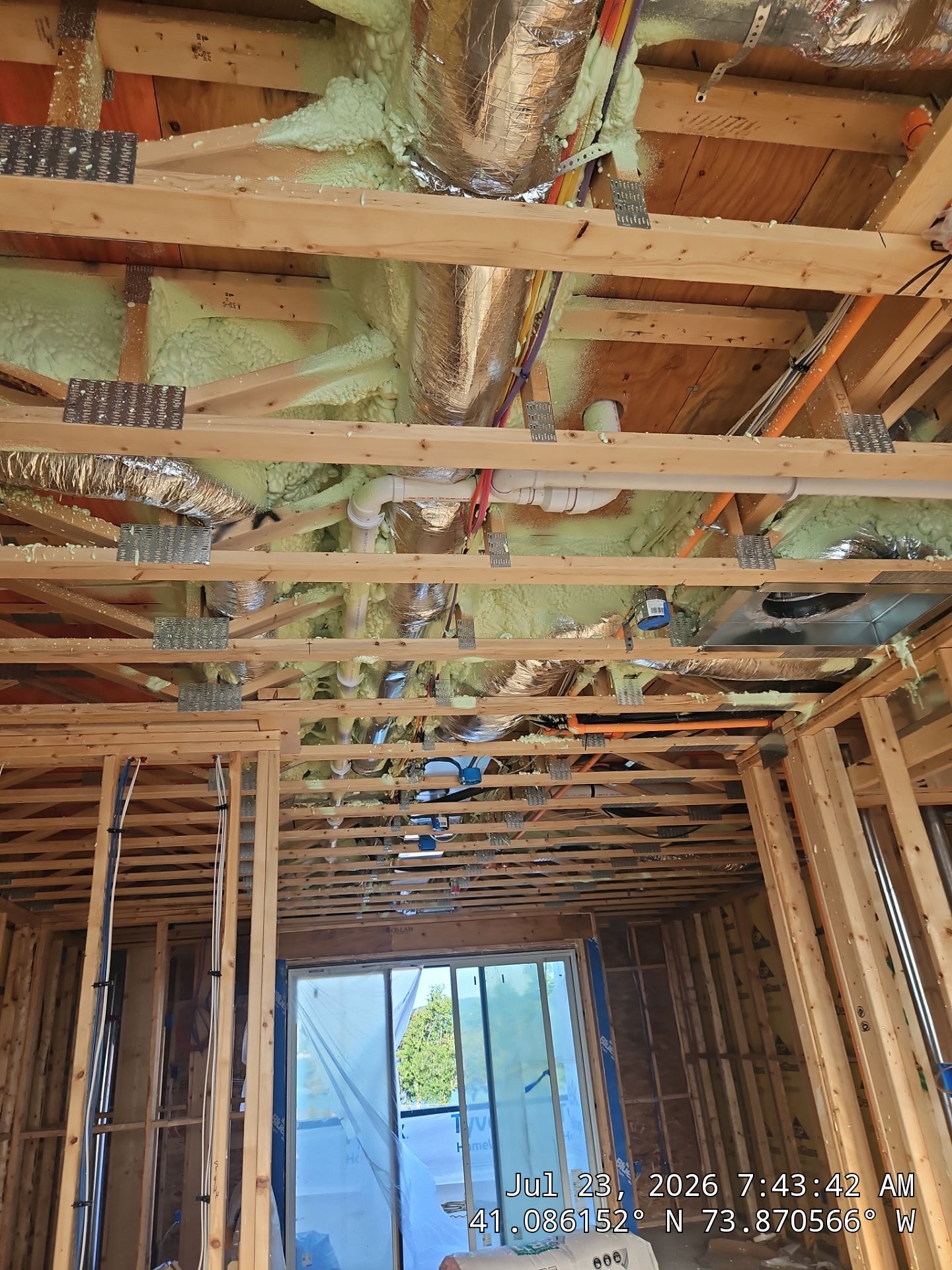 New Home Construction and Multi-Stage Insulation in Sleepy Hollow by NYS Foam & Energy