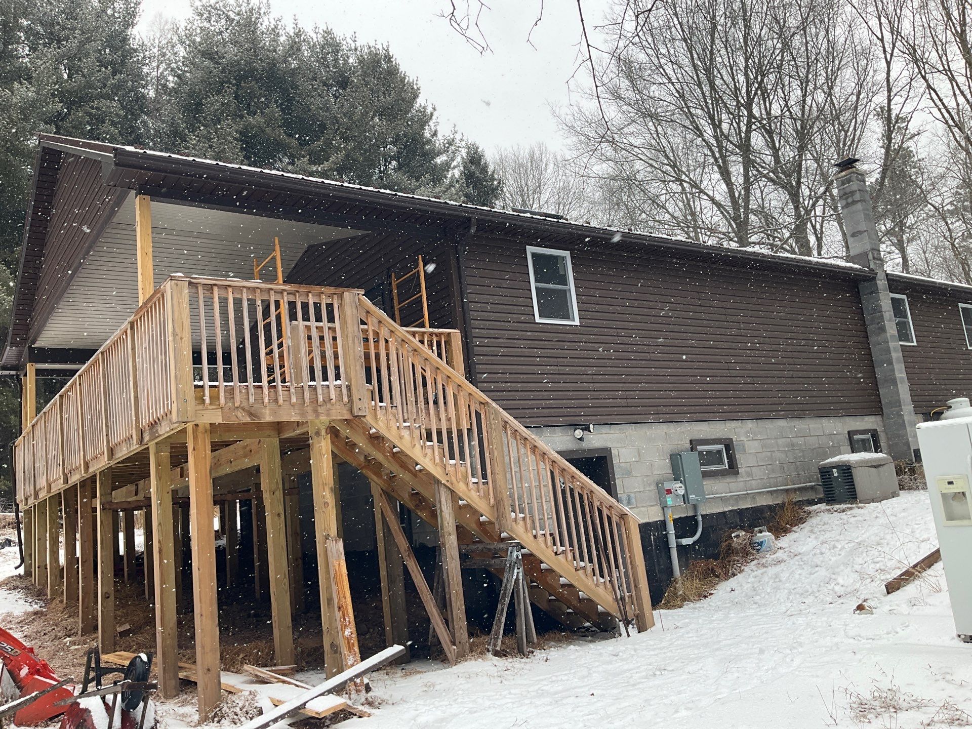 Roof add-on by Esh Builders
