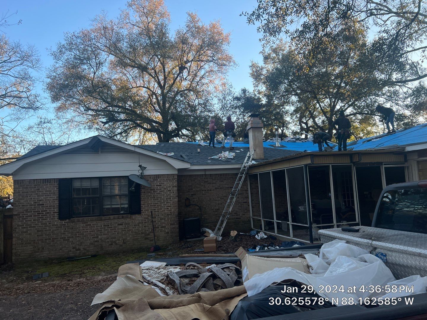 Roof replacement by American Roofing & Construction LLC