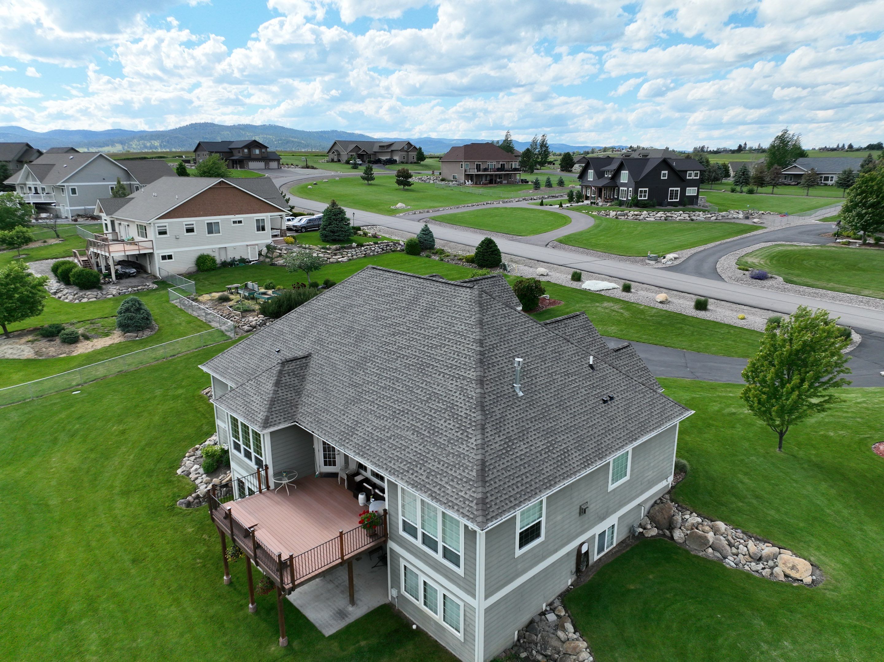 GAF Timberline HDZ - Weathered Wood by Montana Roofing Solutions