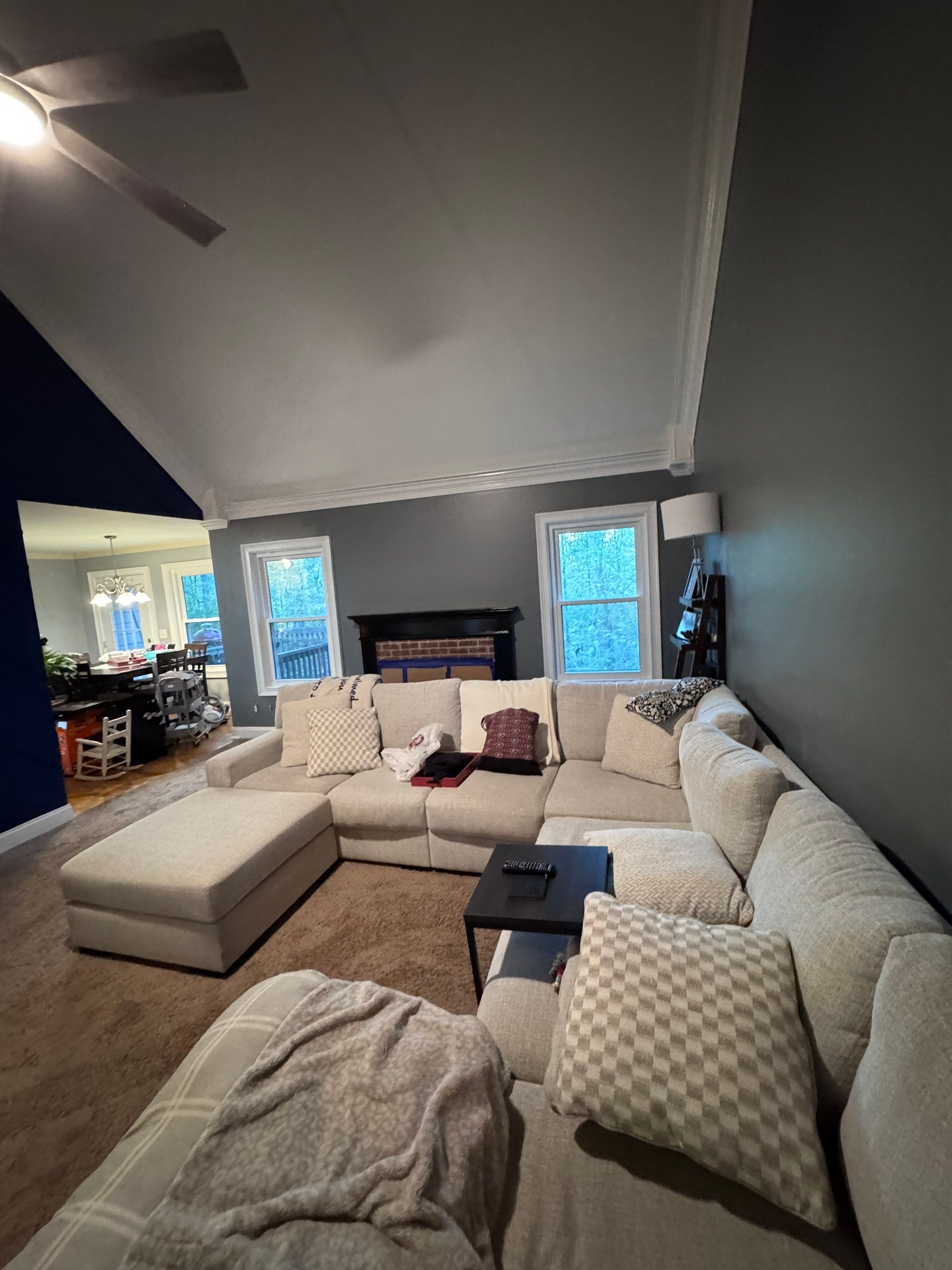 Interior Maintenance Painting Project by Atlanta's Paint Doctor