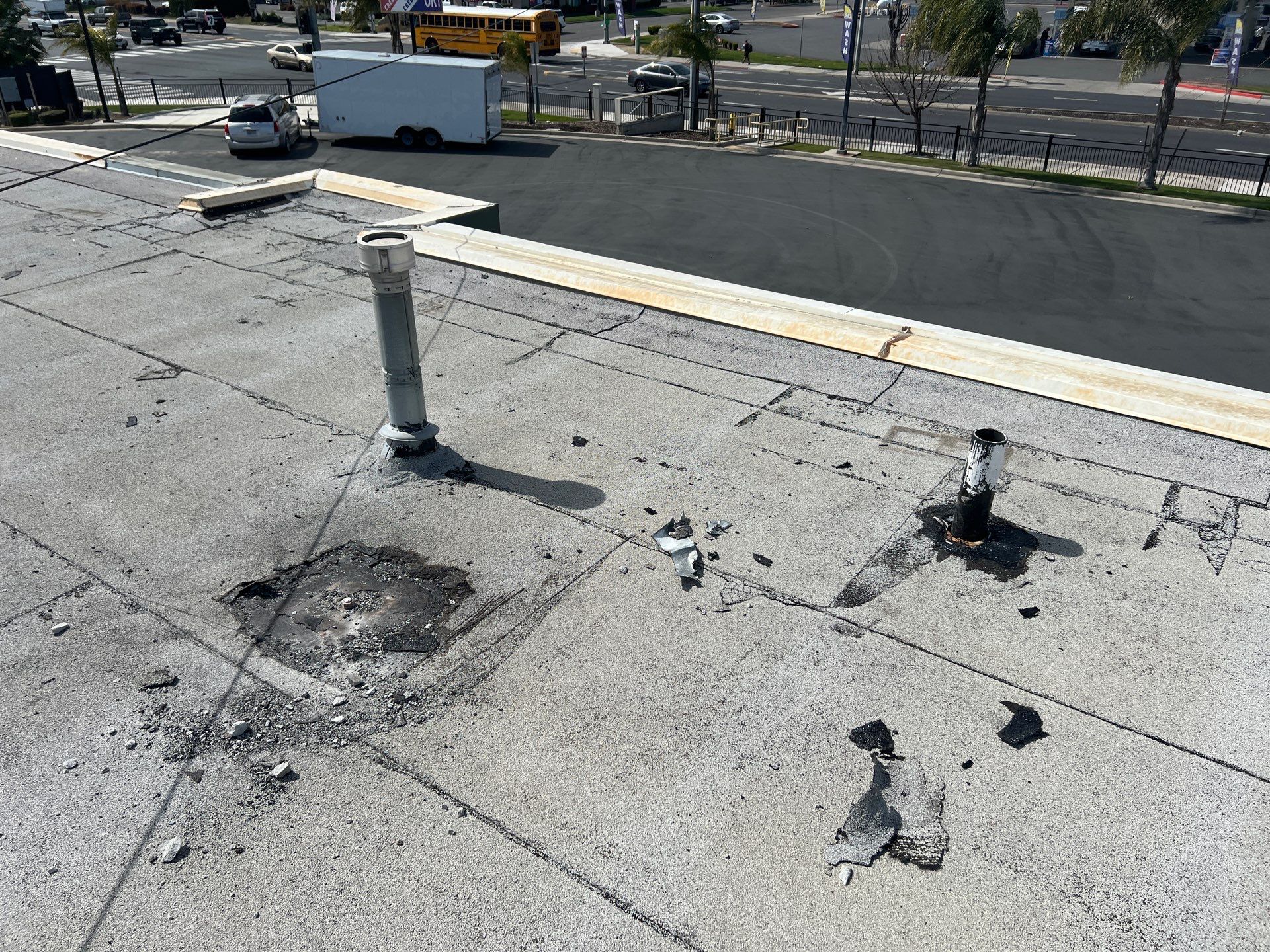 TPO single-ply roofing system using GAF Everguard 60 mil by Straight Edge Roofing Inc