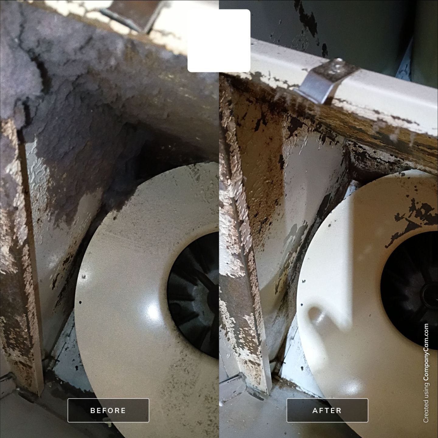 Project in Columbus by Voyager Air Duct Cleaning