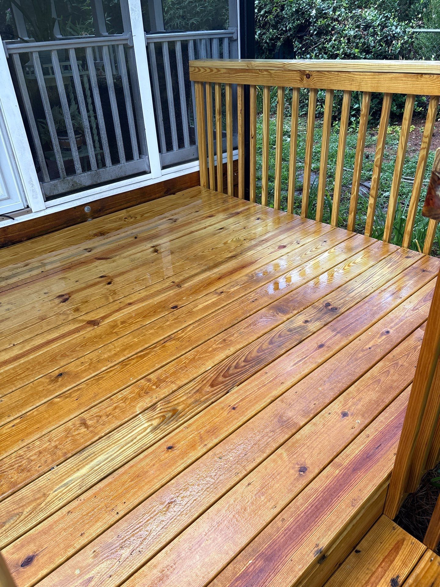 Wood Deck and Trim using Wood Sealant by DuraSeal