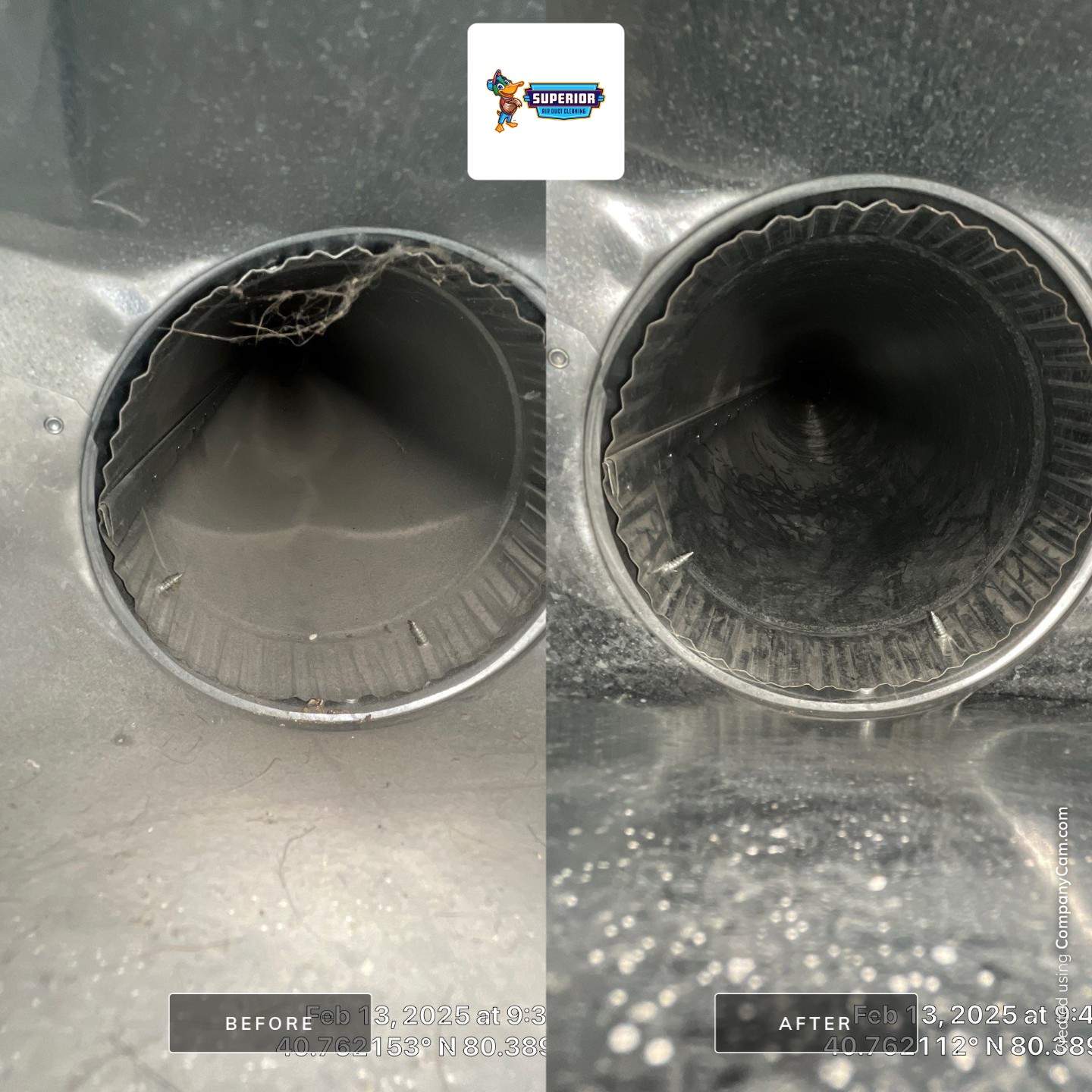 Air Duct Cleaning With a Vacuum Truck in Beaver Falls, PA by Superior Air Duct Cleaning
