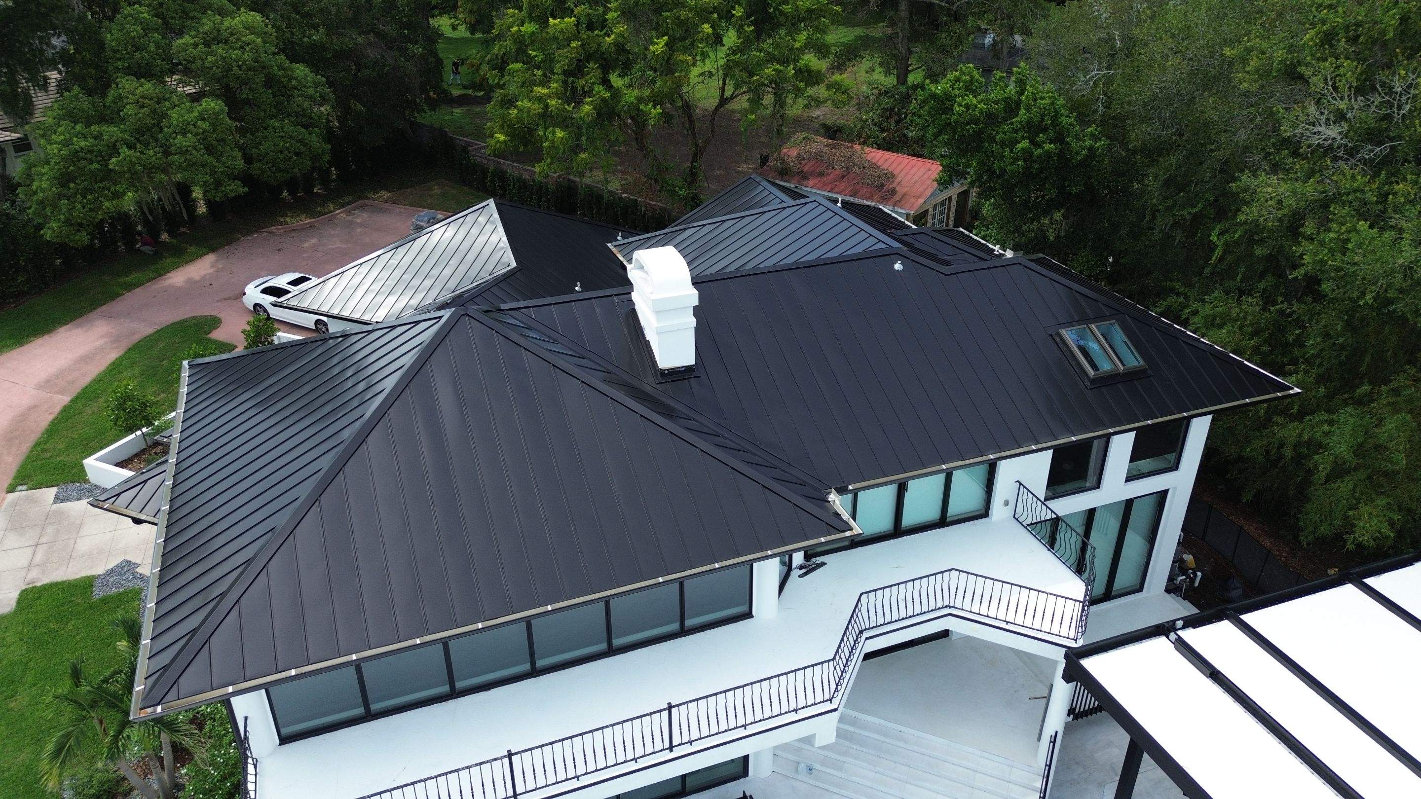 Residential reroof in Orlando FL by Gold Key Roofing