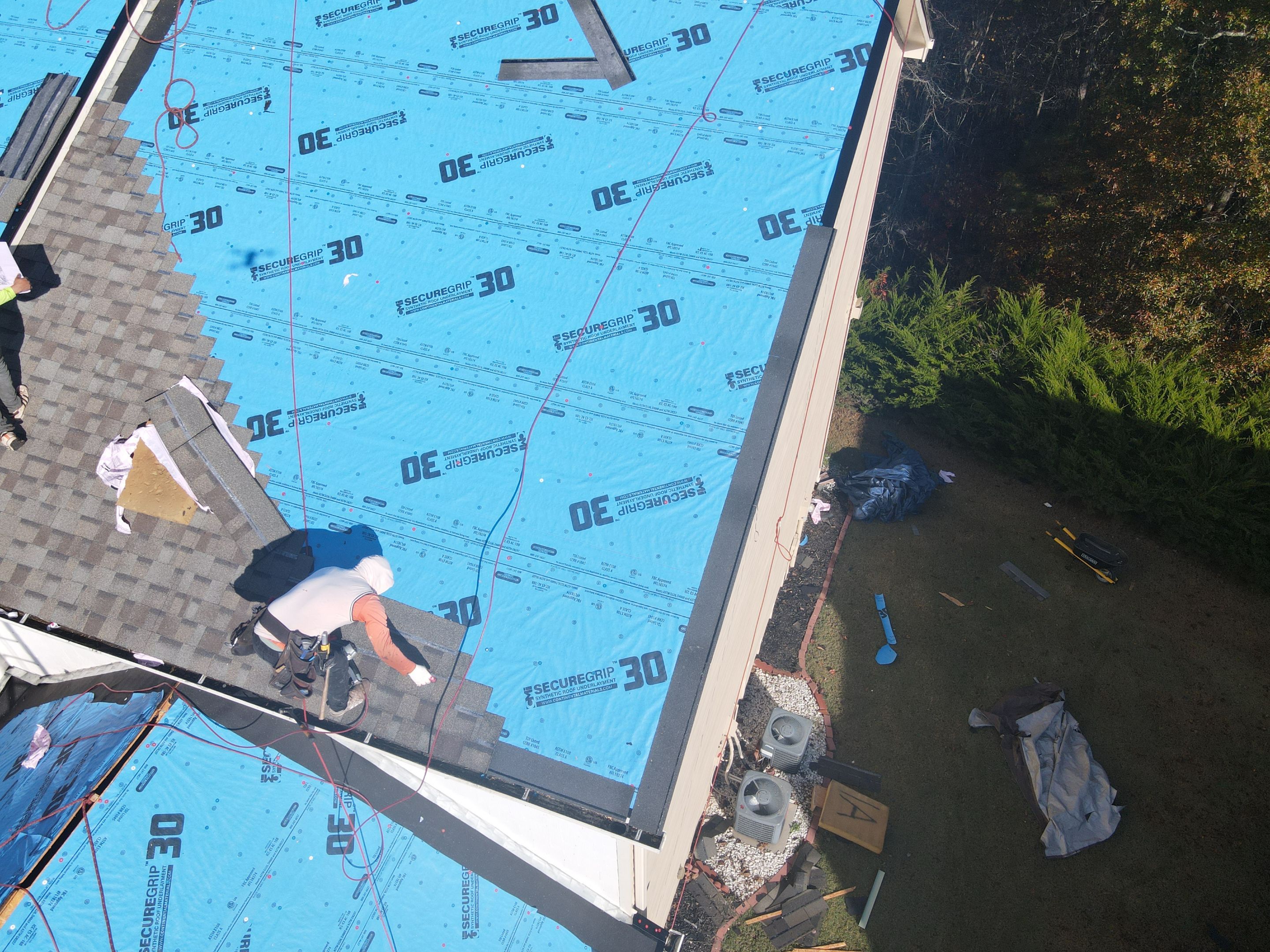 Residential Roofing Installation using Owens Corning by Inspector Roofing and Restoration