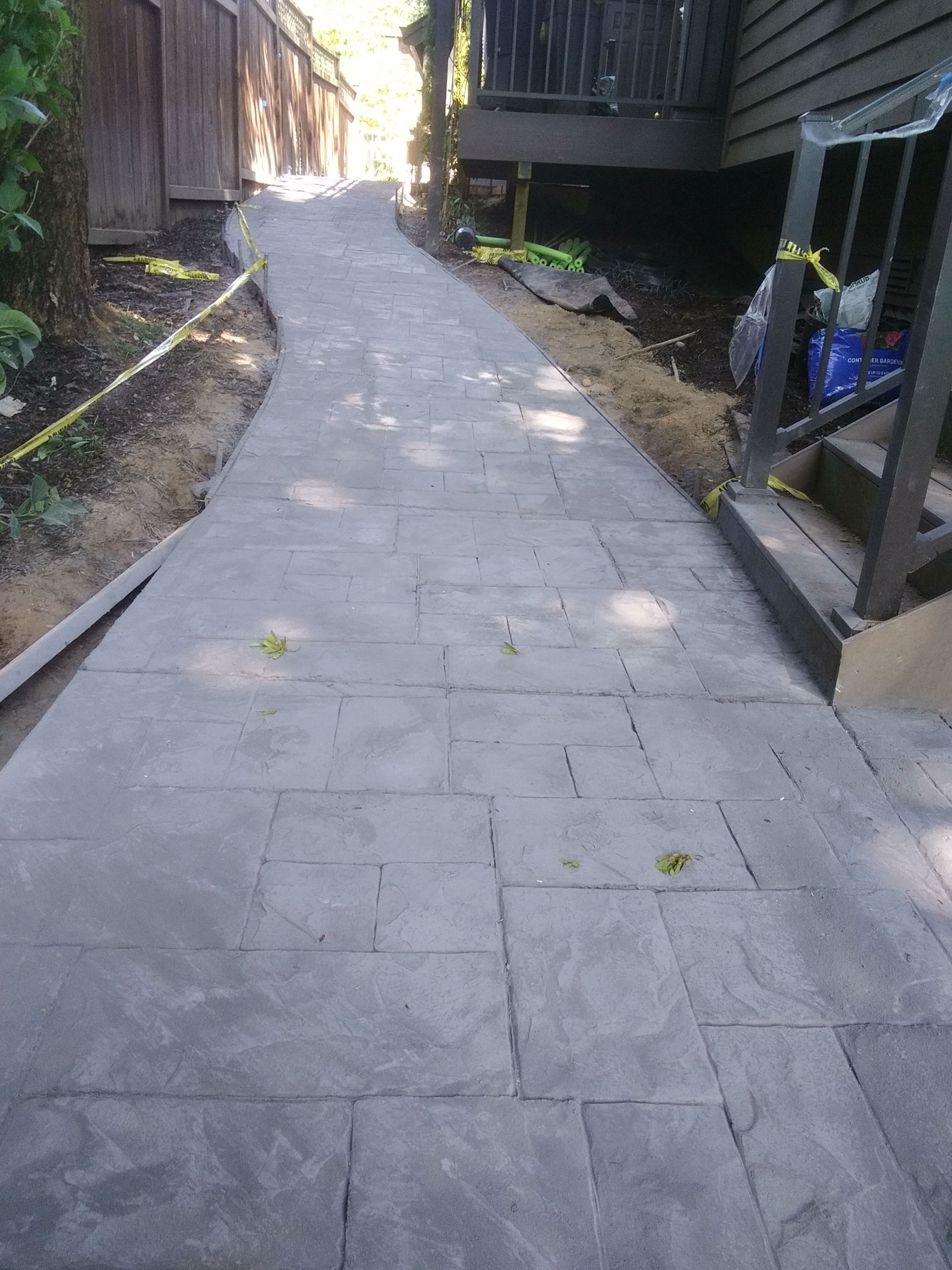 Sean | Concrete Walkway by Jireh Asphalt & Concrete Inc 