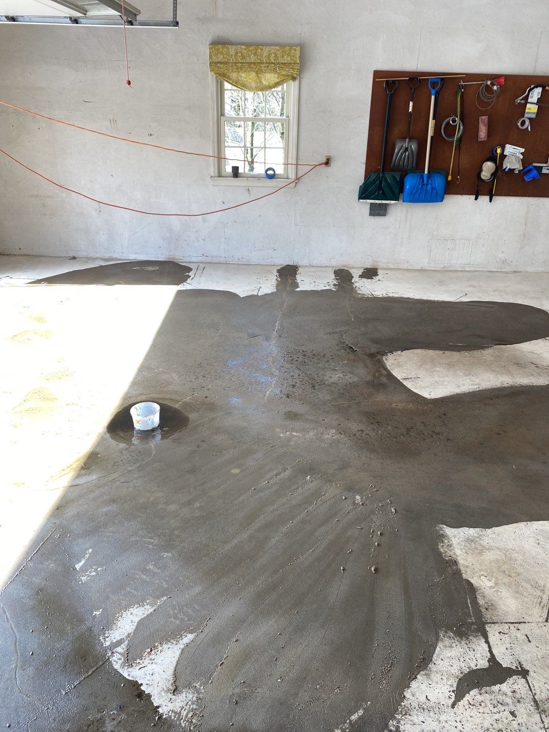 Large Patio + Garage Project in Pittsburgh by Floors in a Day, Inc