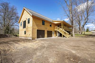 New Addition to Home using Log Cabin Siding 