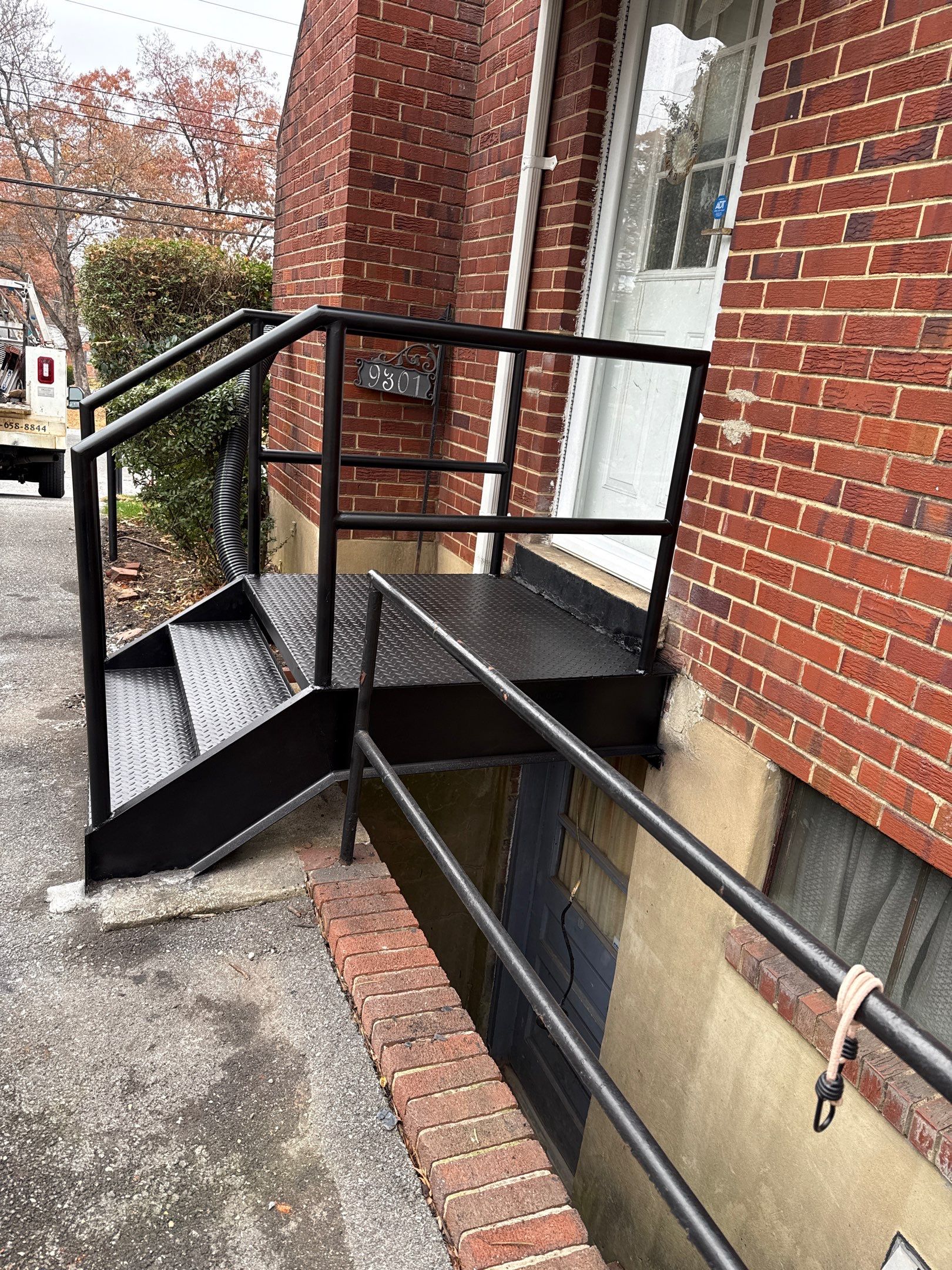 Structural Iron Staircase Replacement – Lanham, MD by Capitol Iron Works