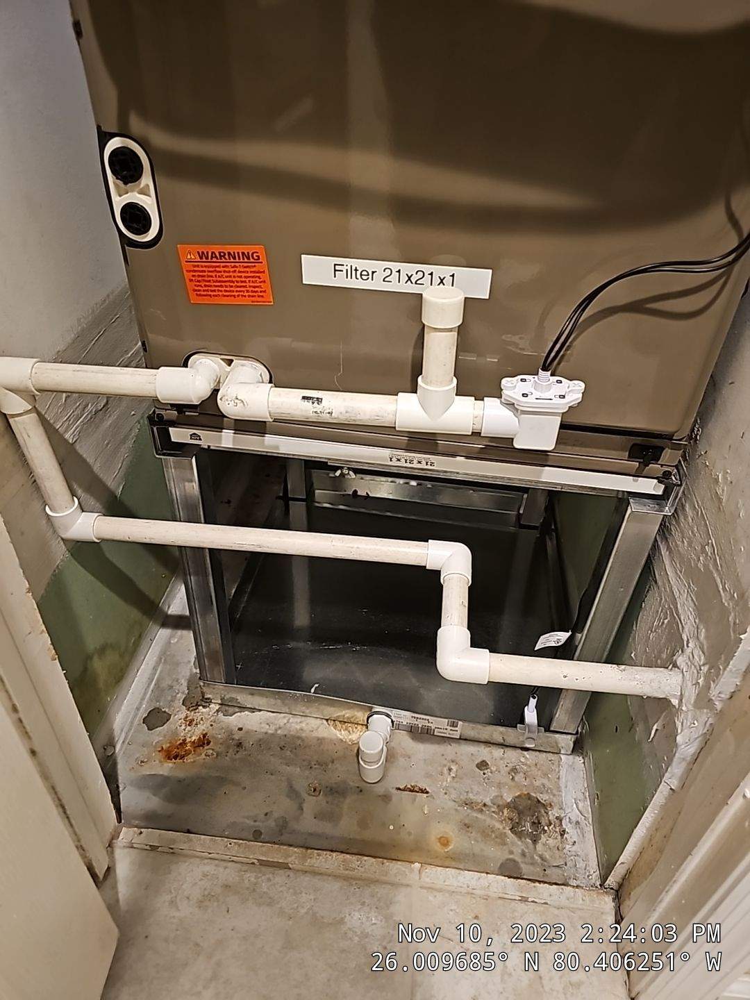 SOME REPLACEMENTS by CARVAJAL A/C MECHANICAL CORP