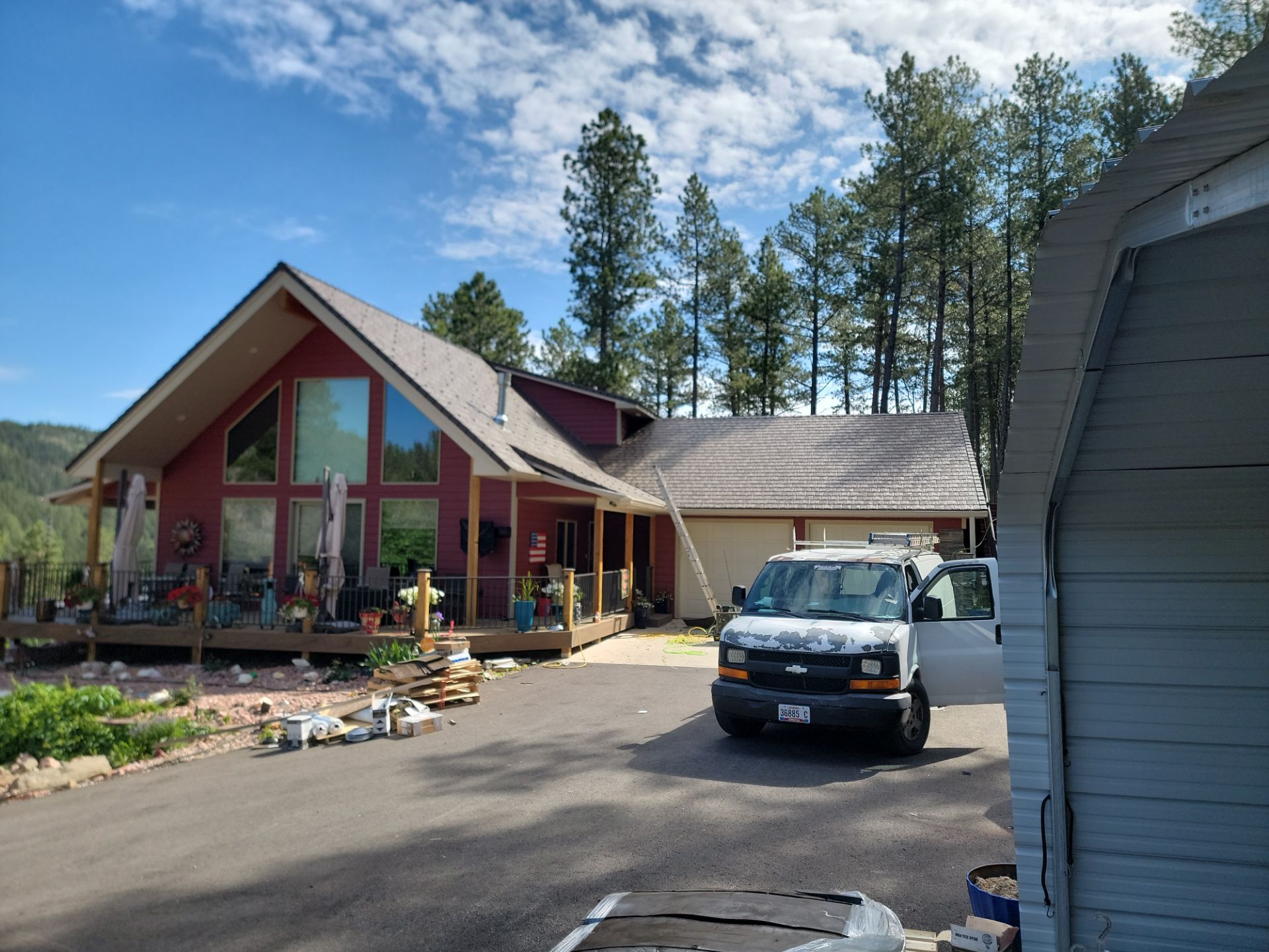 Euroshield install before hail season. by Weather-Tite Exteriors LLC